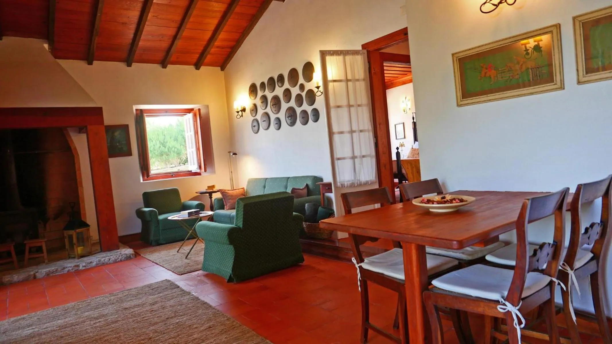Living room in Quinta da Alcaidaria Mor