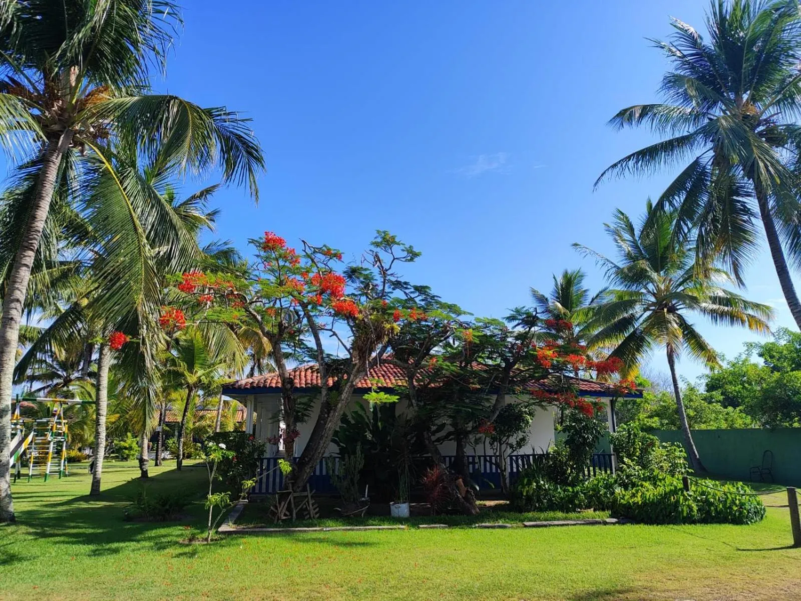 Garden in Morada dos Coqueiros Praia Hotel