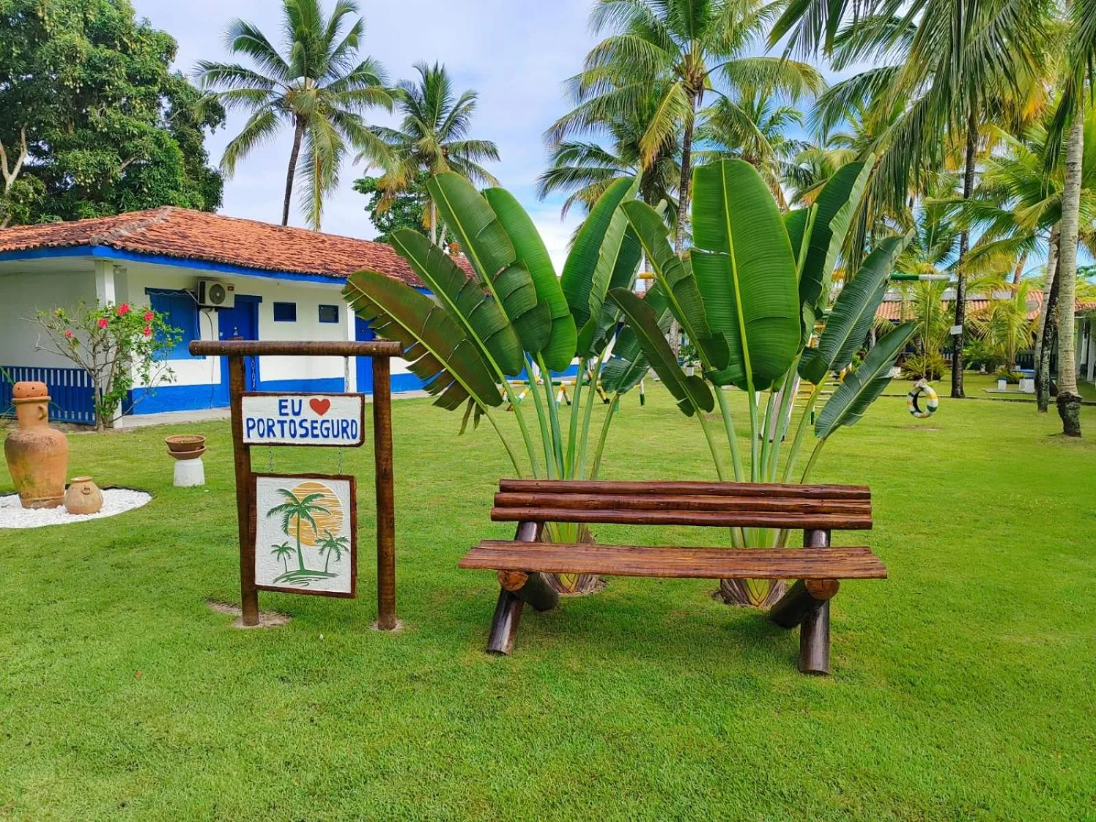 Garden in Morada dos Coqueiros Praia Hotel