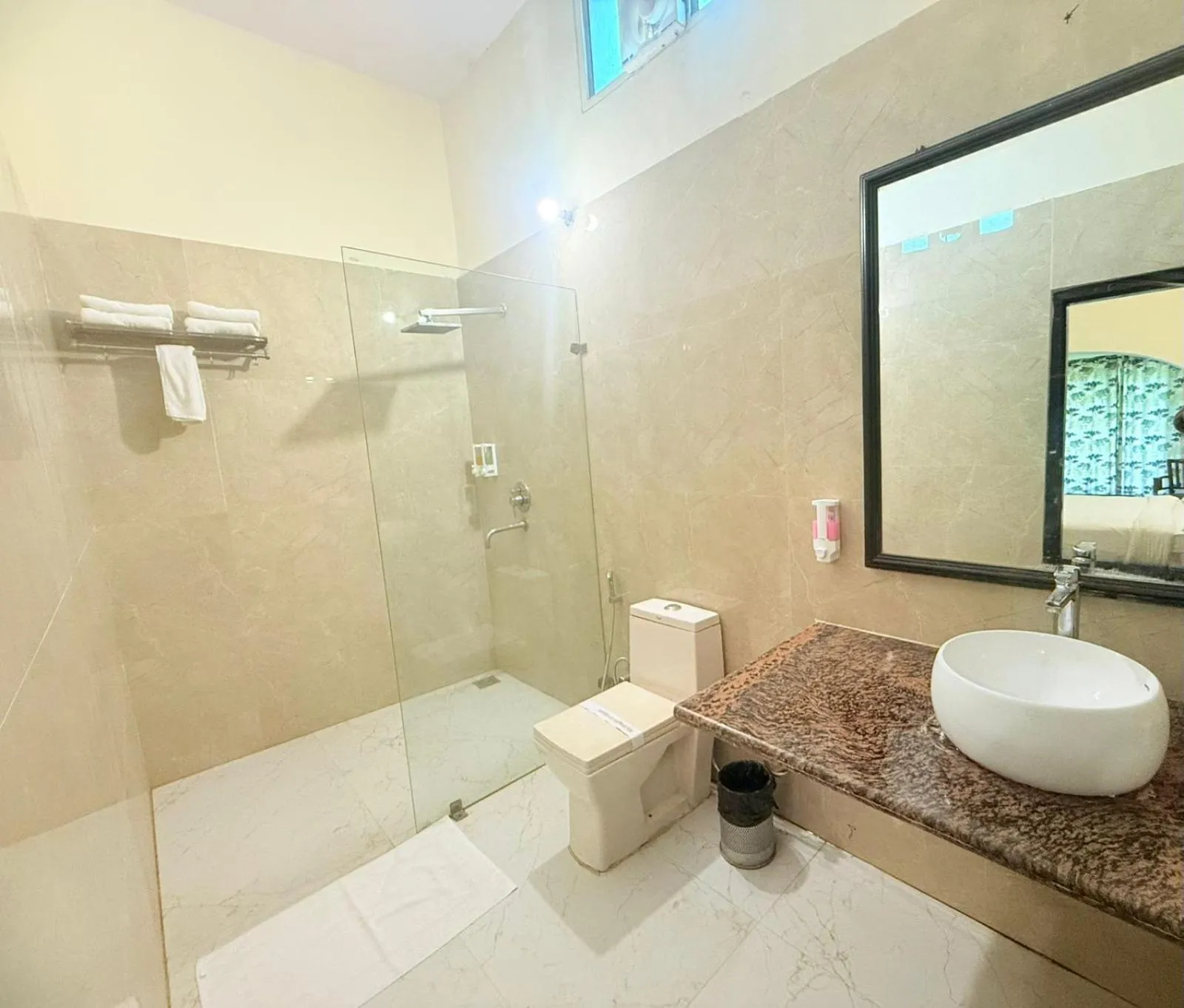 Bathroom in Raj Palace Resort