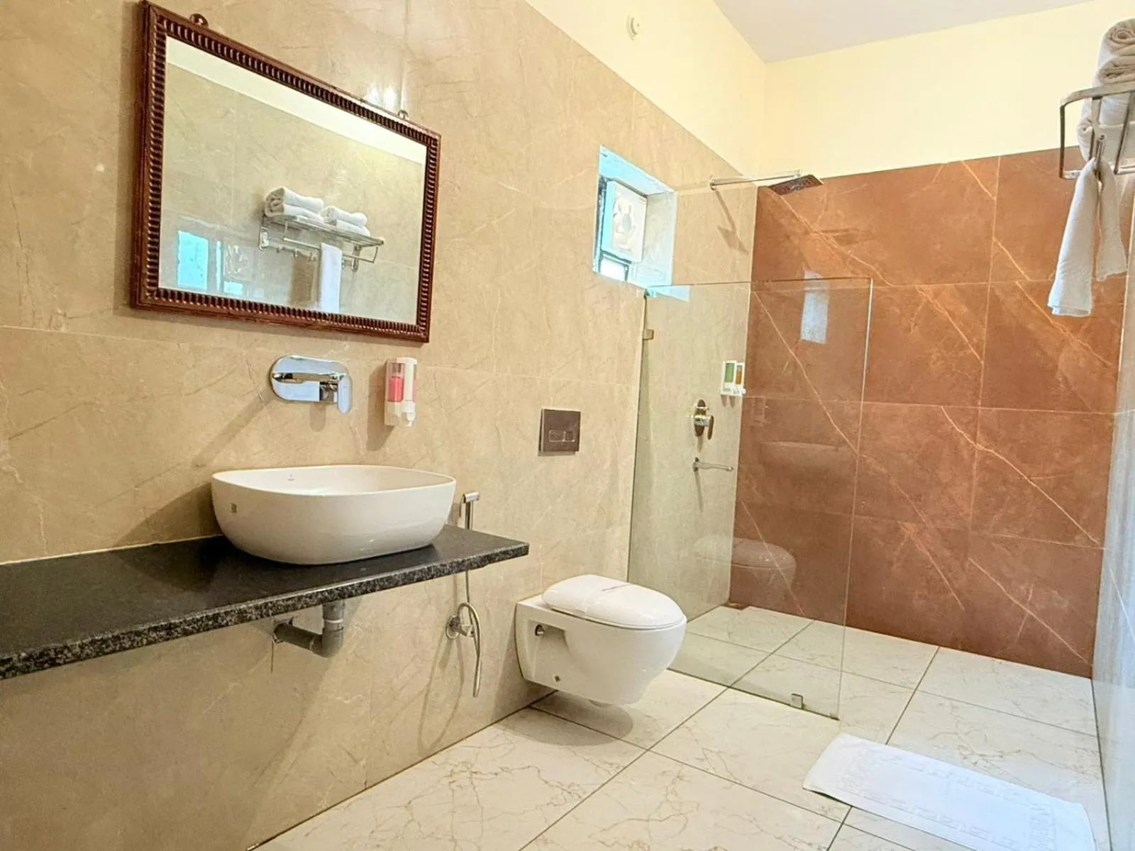 Bathroom in Raj Palace Resort