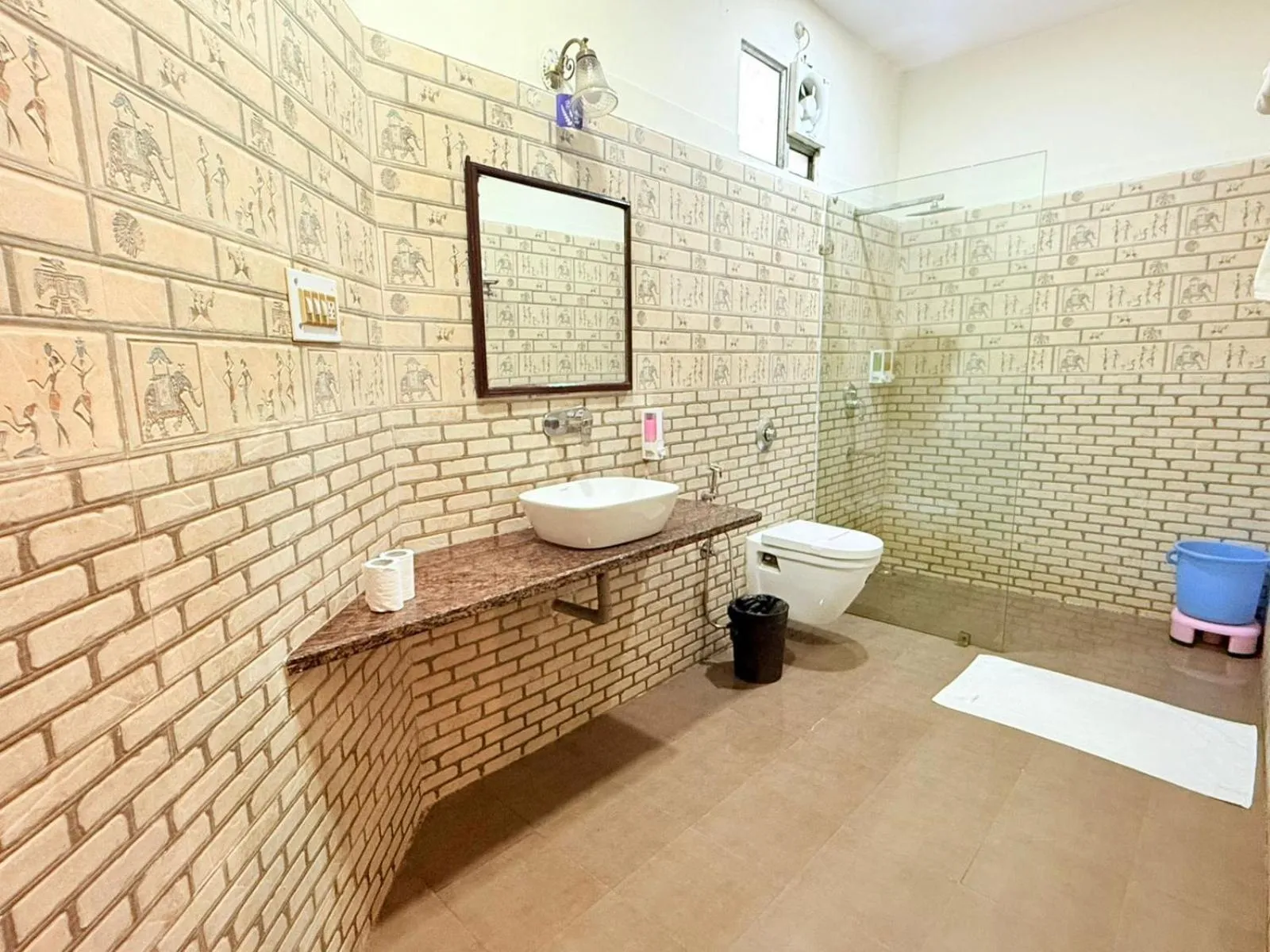 Bathroom in Raj Palace Resort