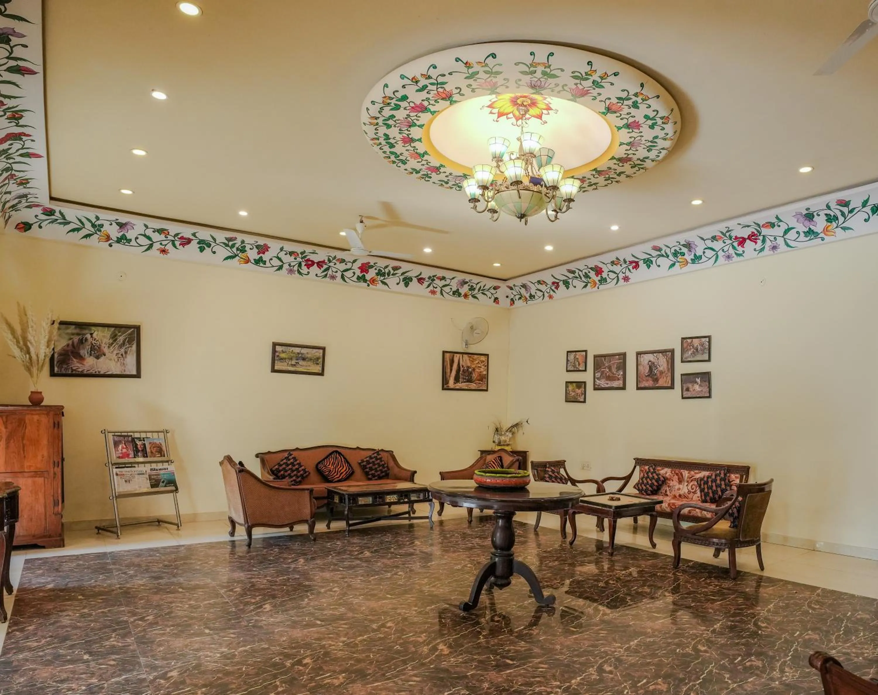 Lobby or reception in Raj Palace Resort