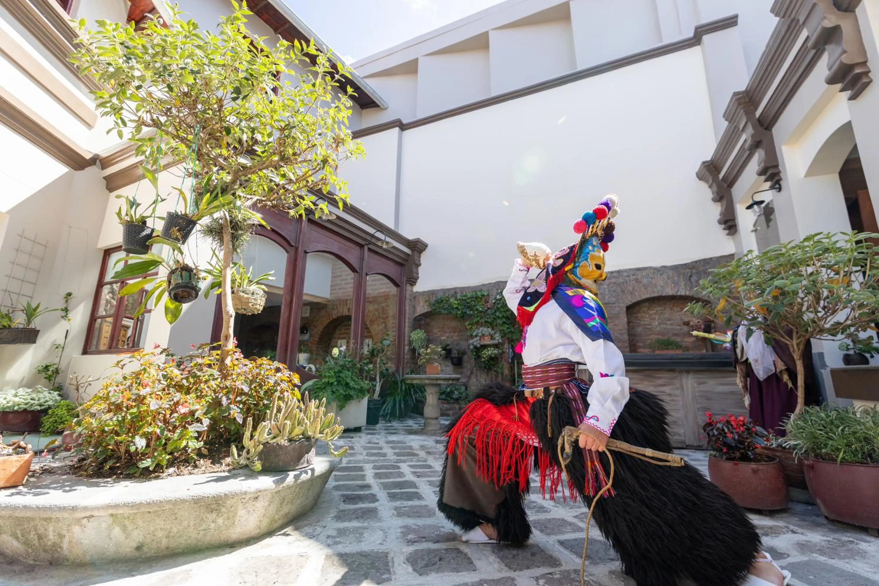 Day in Old Town Quito Suites, Heritage Hotel, Historic center