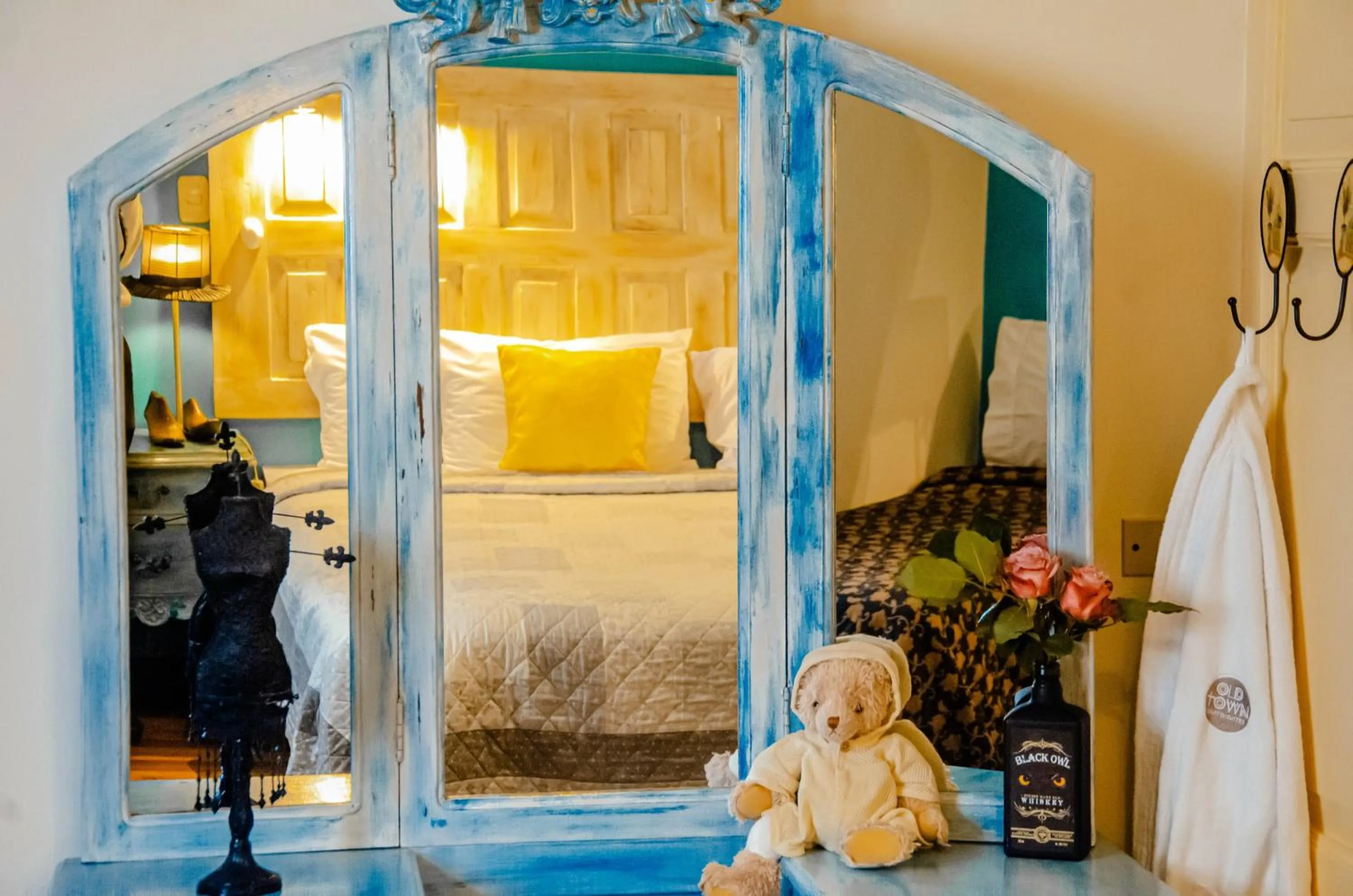 Decorative detail in Old Town Quito Suites, Heritage Hotel, Historic center