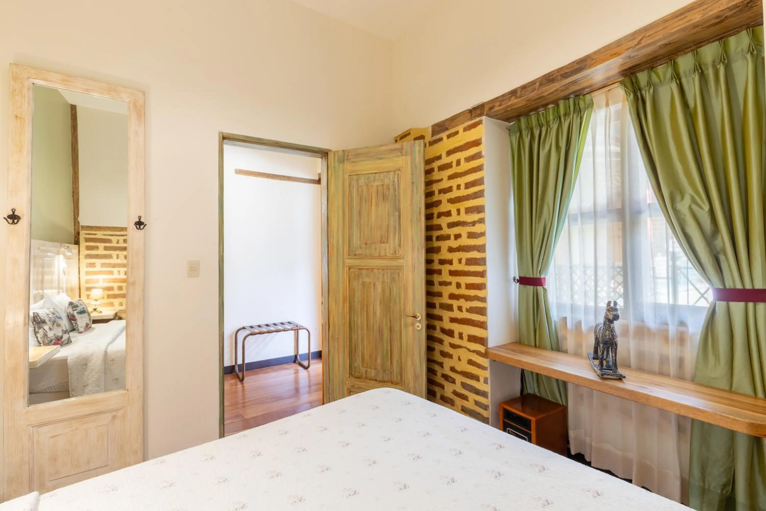 Bed in Old Town Quito Suites, Heritage Hotel, Historic center