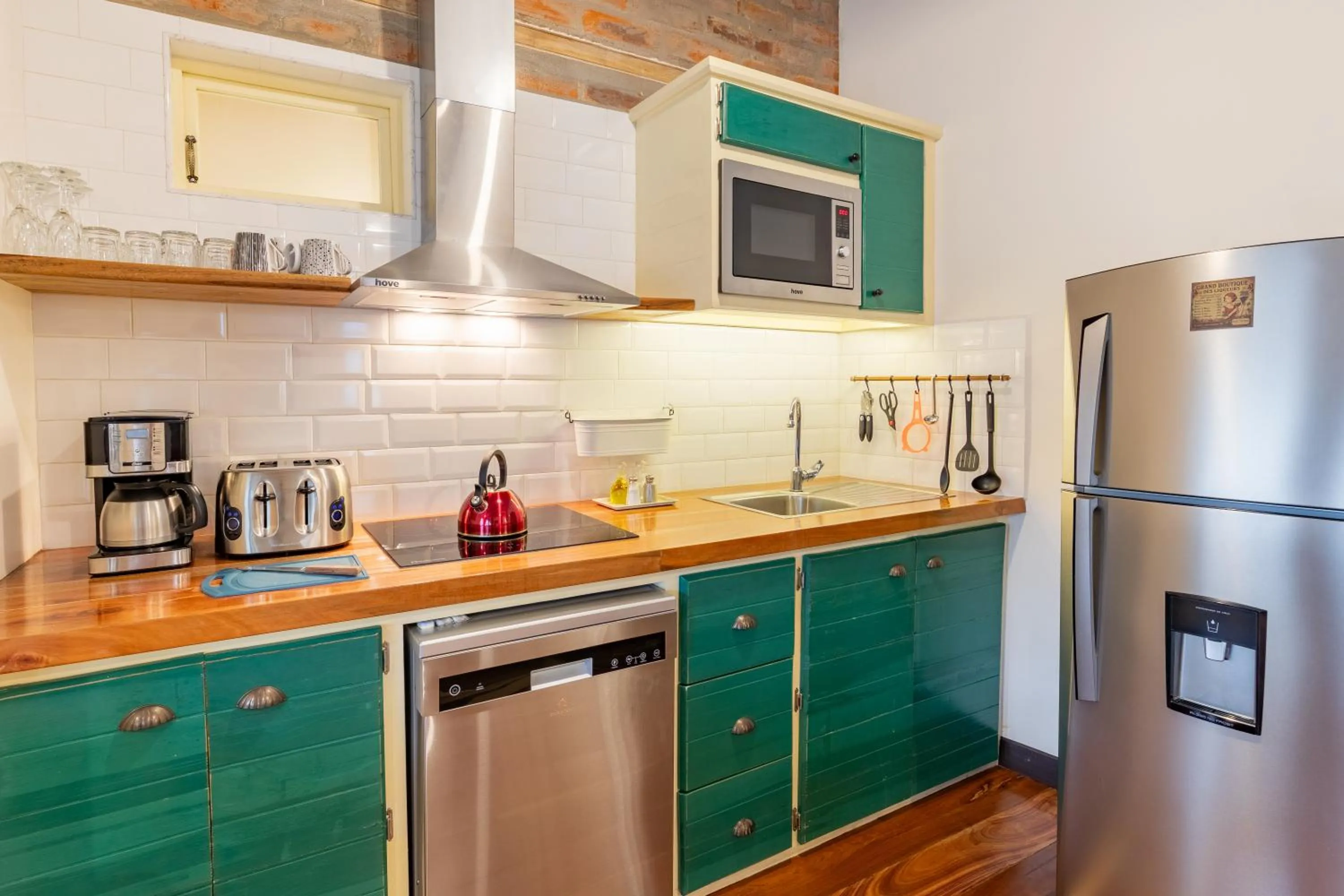 Coffee/tea facilities in Old Town Quito Suites, Heritage Hotel, Historic center