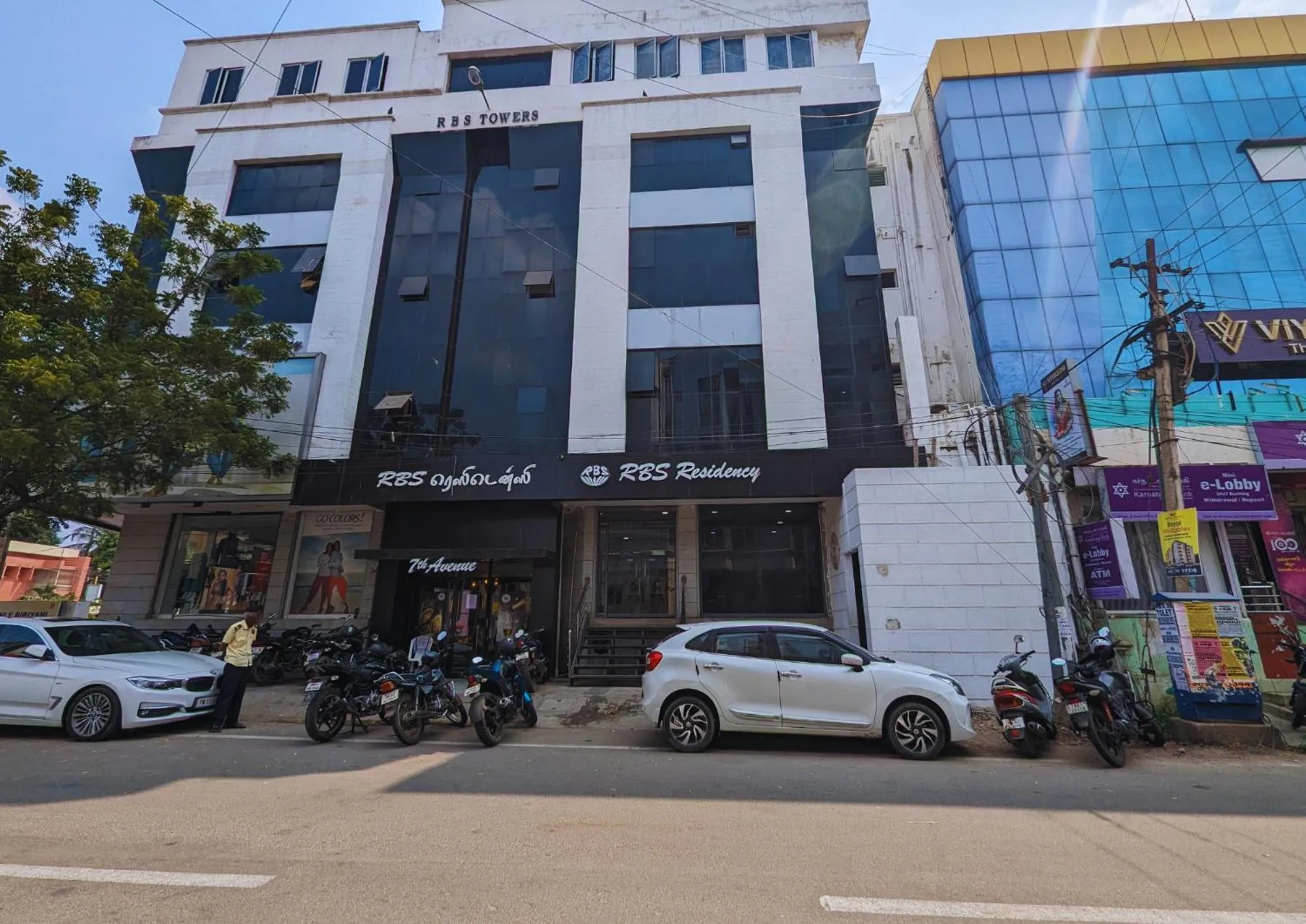 Parking in RBS Residency