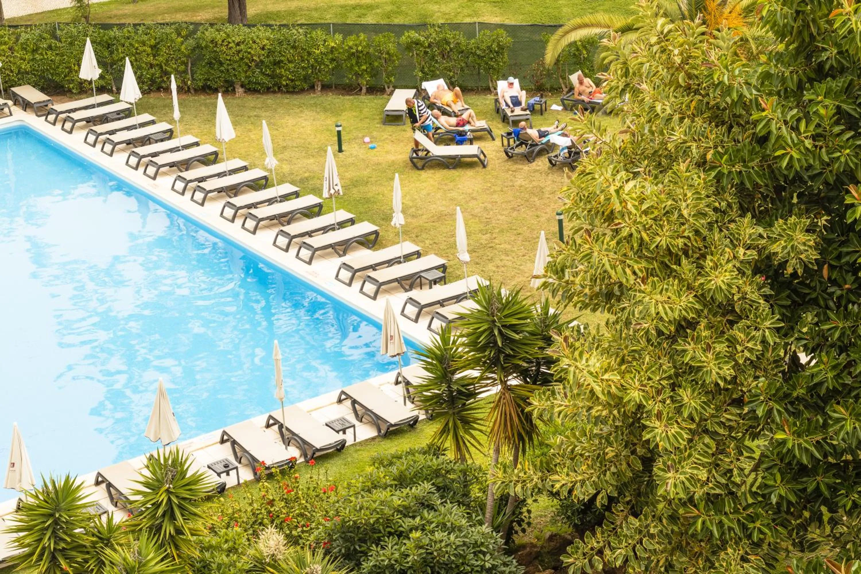 Pool view in The Navigator - Olympus Marina