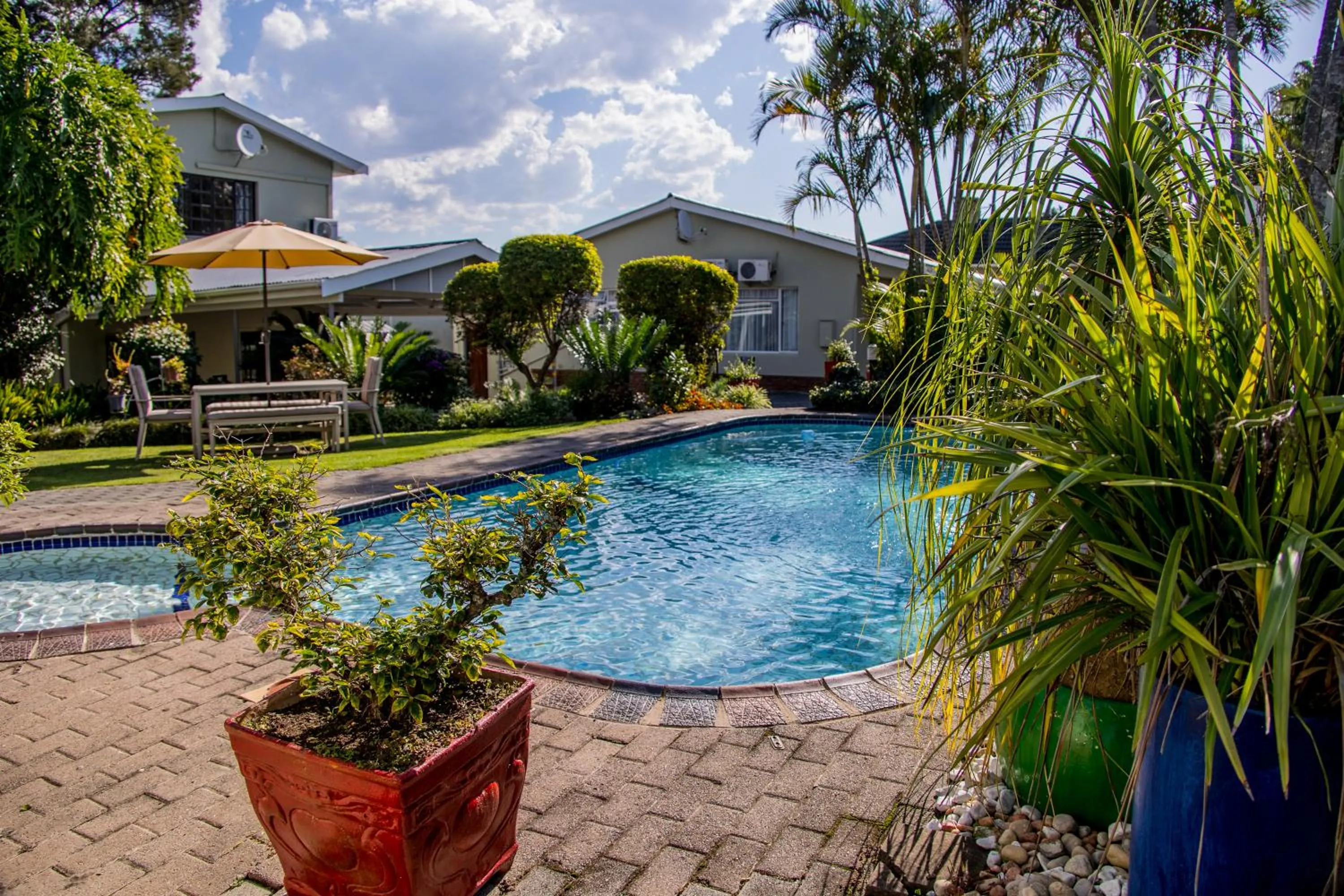 Swimming pool in Twins Guesthouse NO LOAD SHEDDING