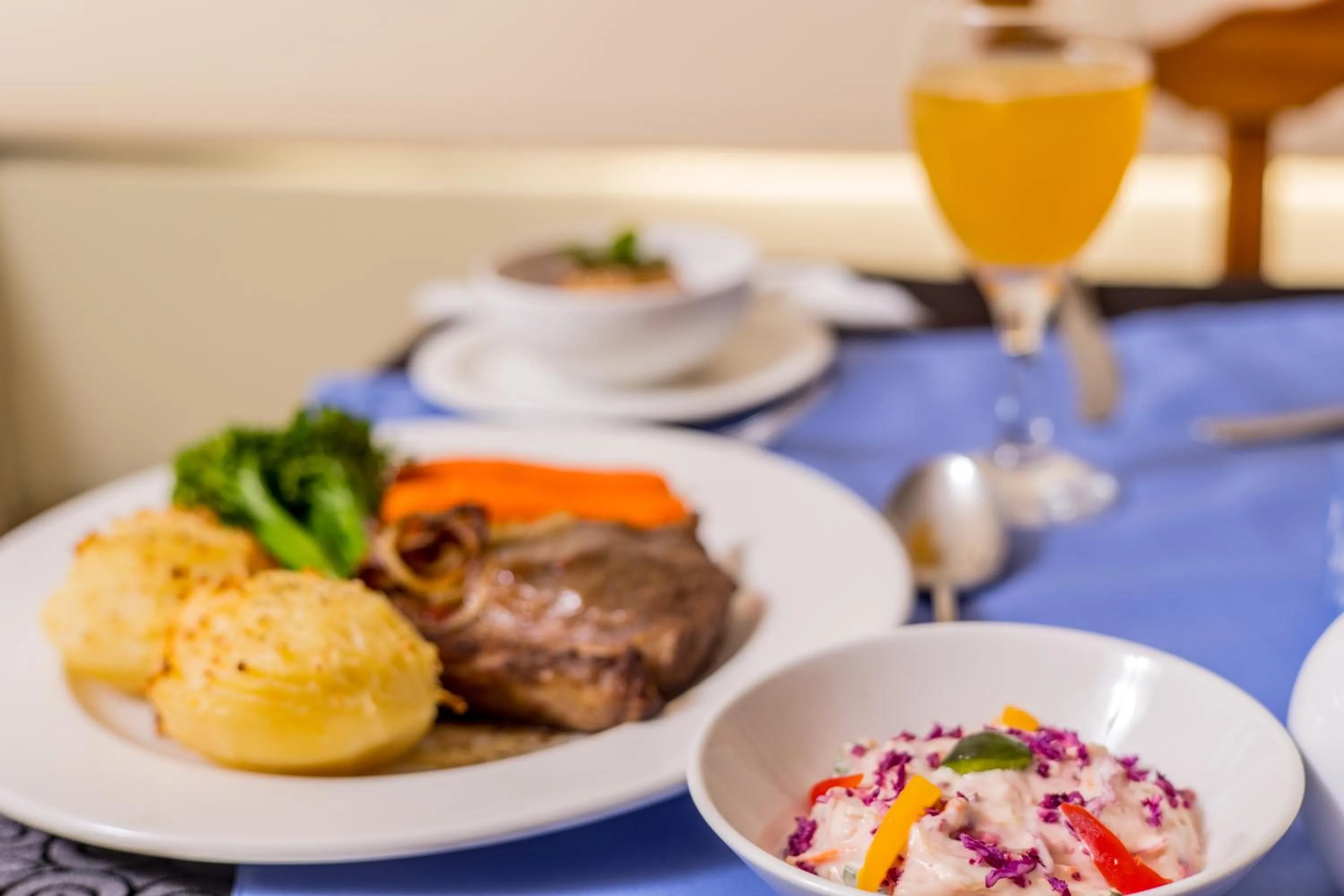 Food in Twins Guesthouse NO LOAD SHEDDING