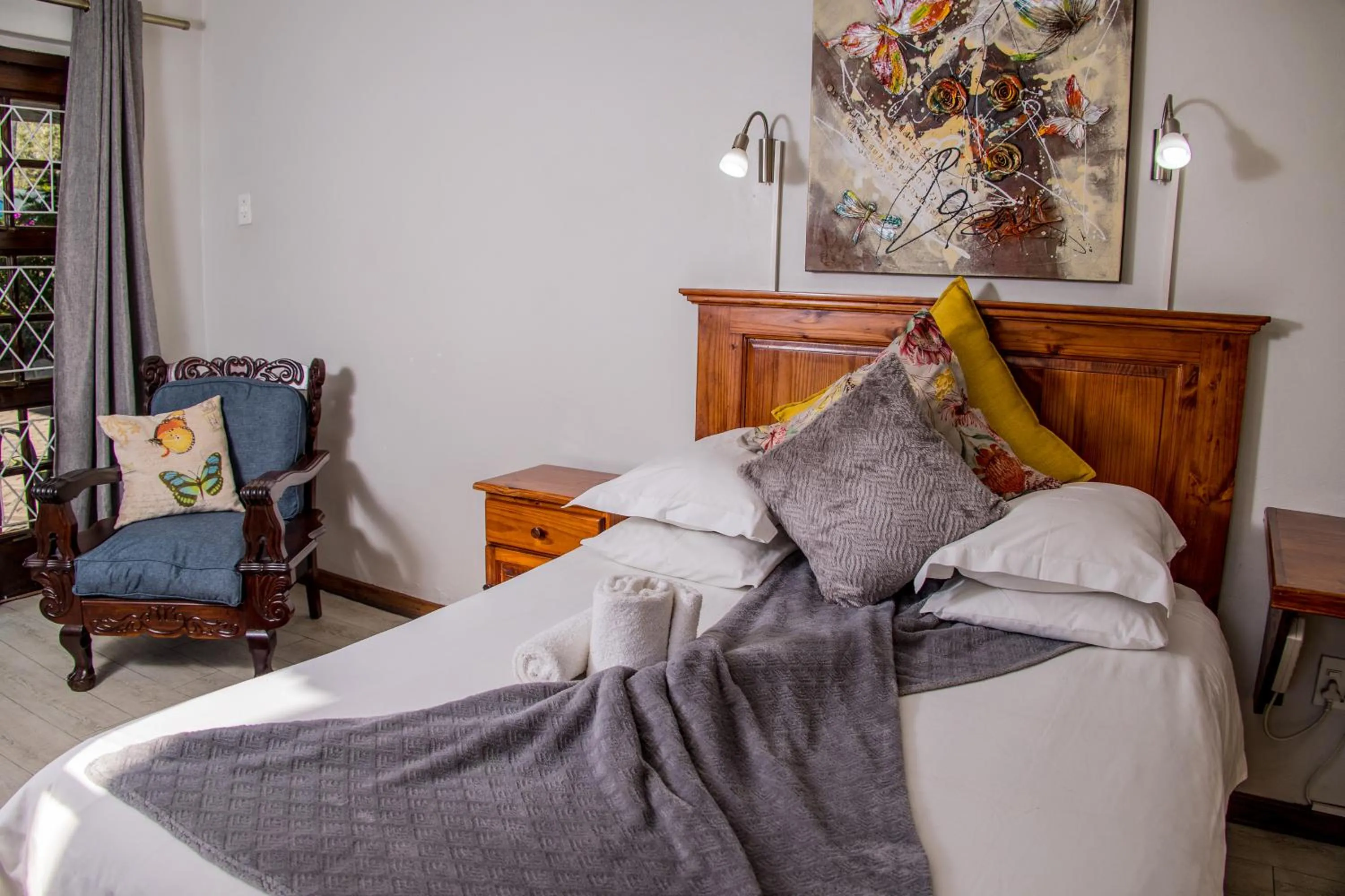 Bedroom, Bed in Twins Guesthouse NO LOAD SHEDDING