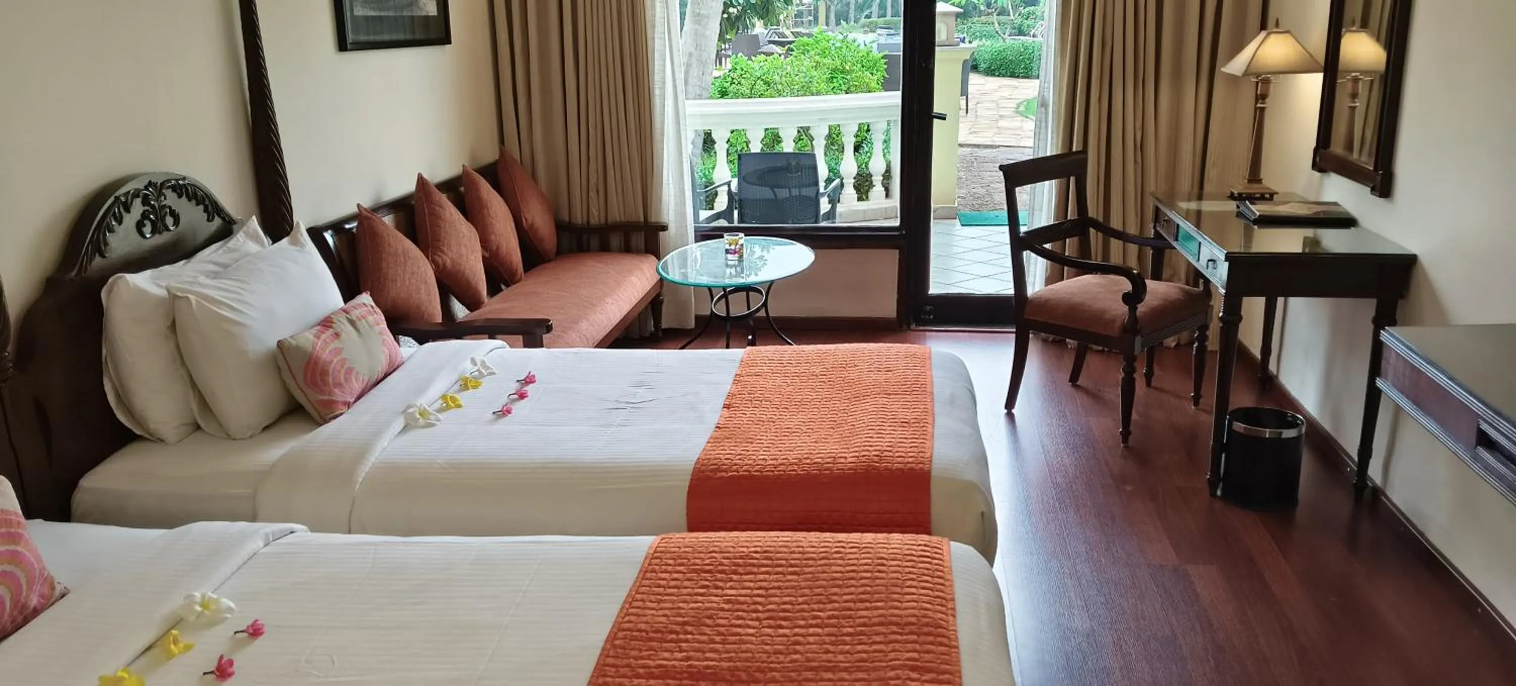 Bed in The Hans Coco Palms