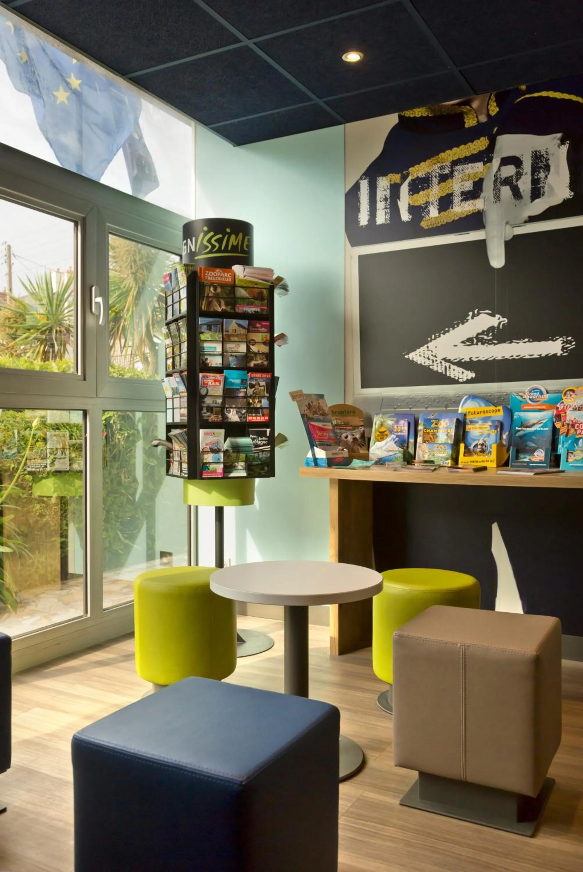 Lobby or reception in Ibis Budget Saint Malo Centre
