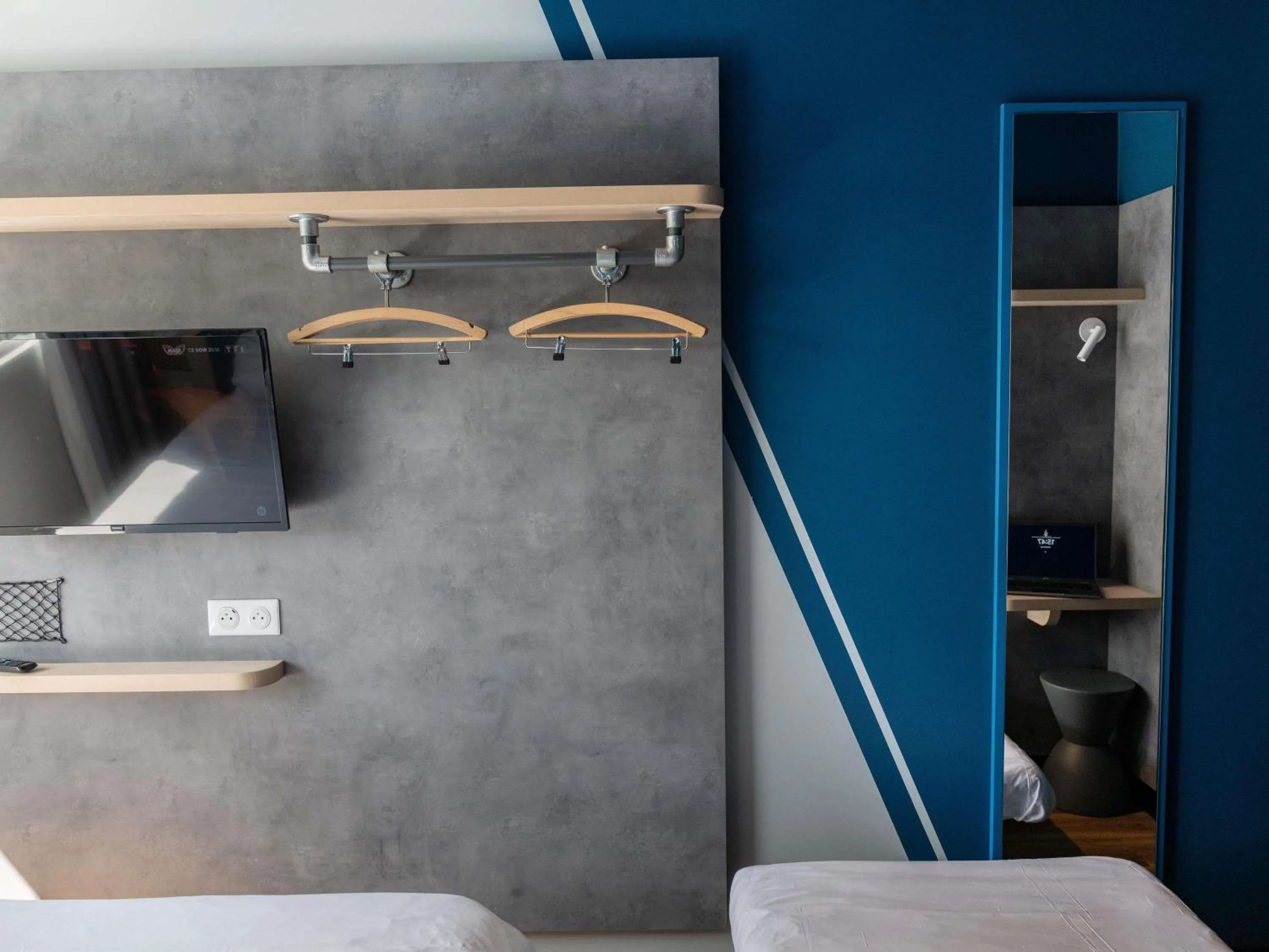 Bedroom in Ibis Budget Saint Malo Centre