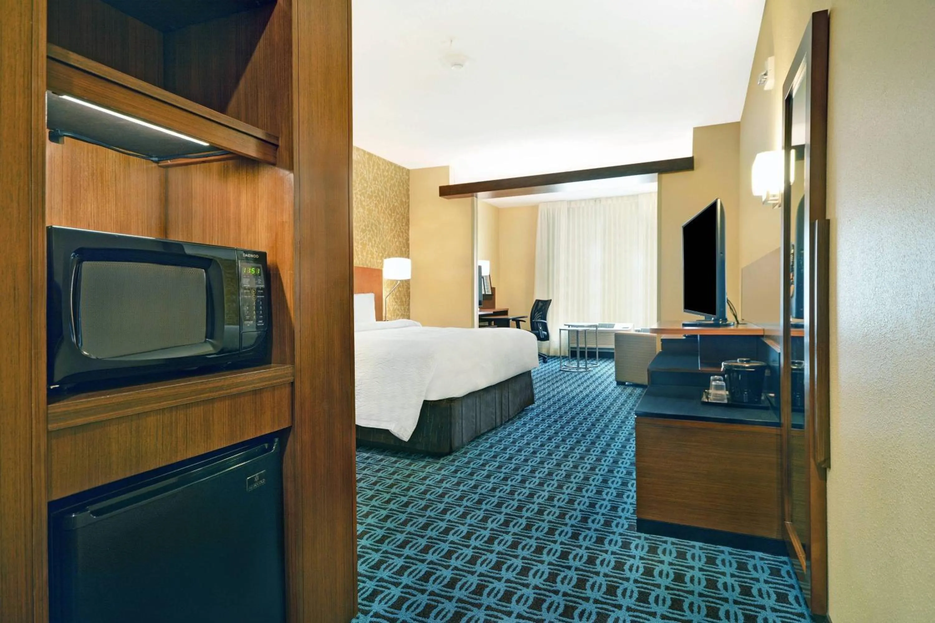 Bedroom, Bed in Fairfield Inn & Suites by Marriott Savannah SW/Richmond Hill