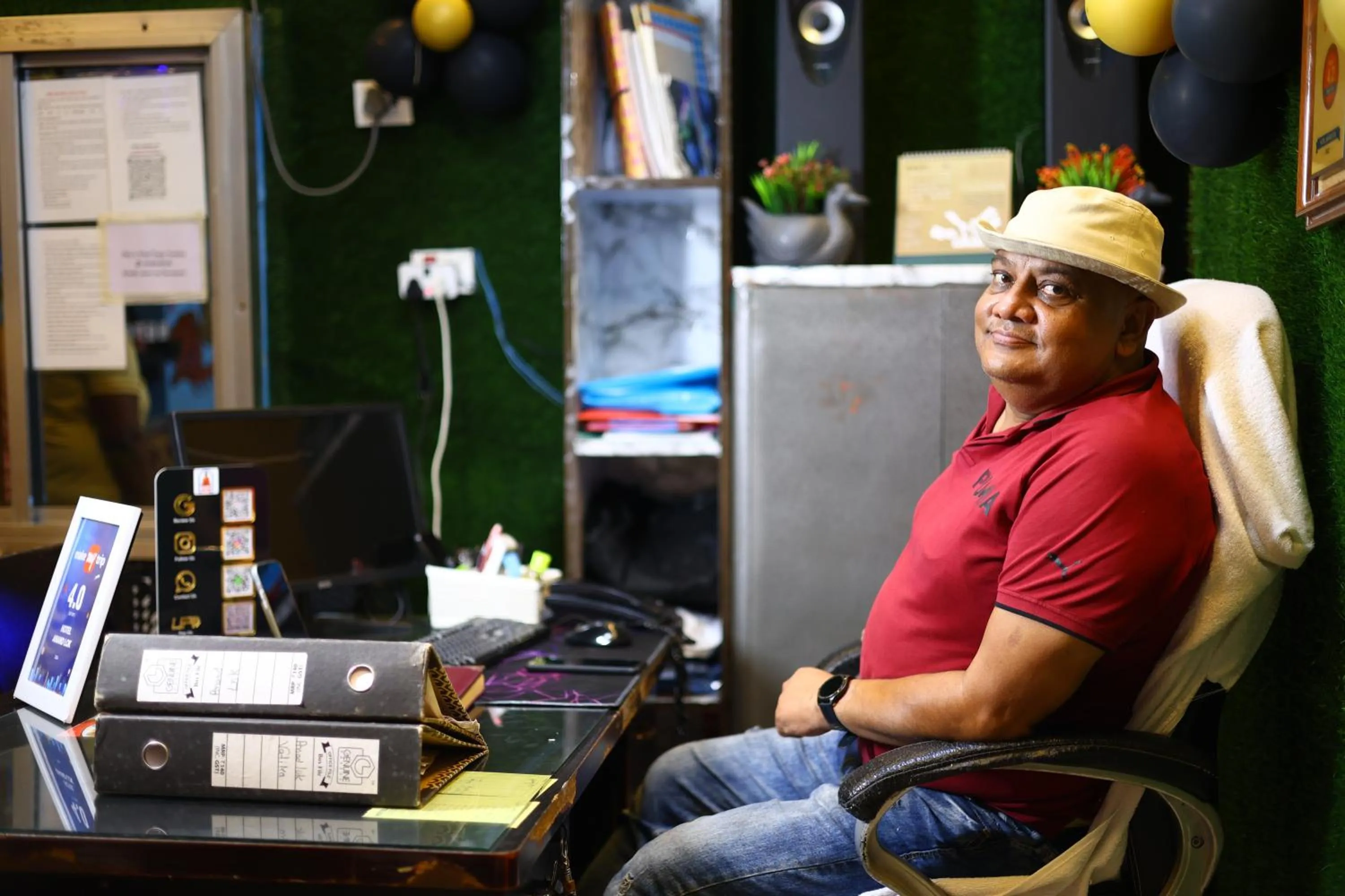 Staff in Hotel Anand LOK