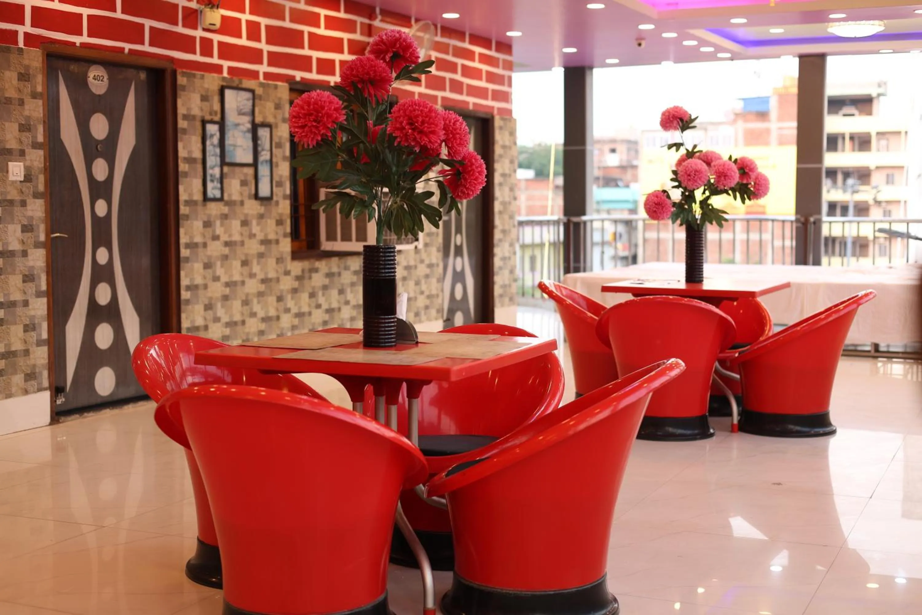 Lobby or reception in Hotel Anand LOK