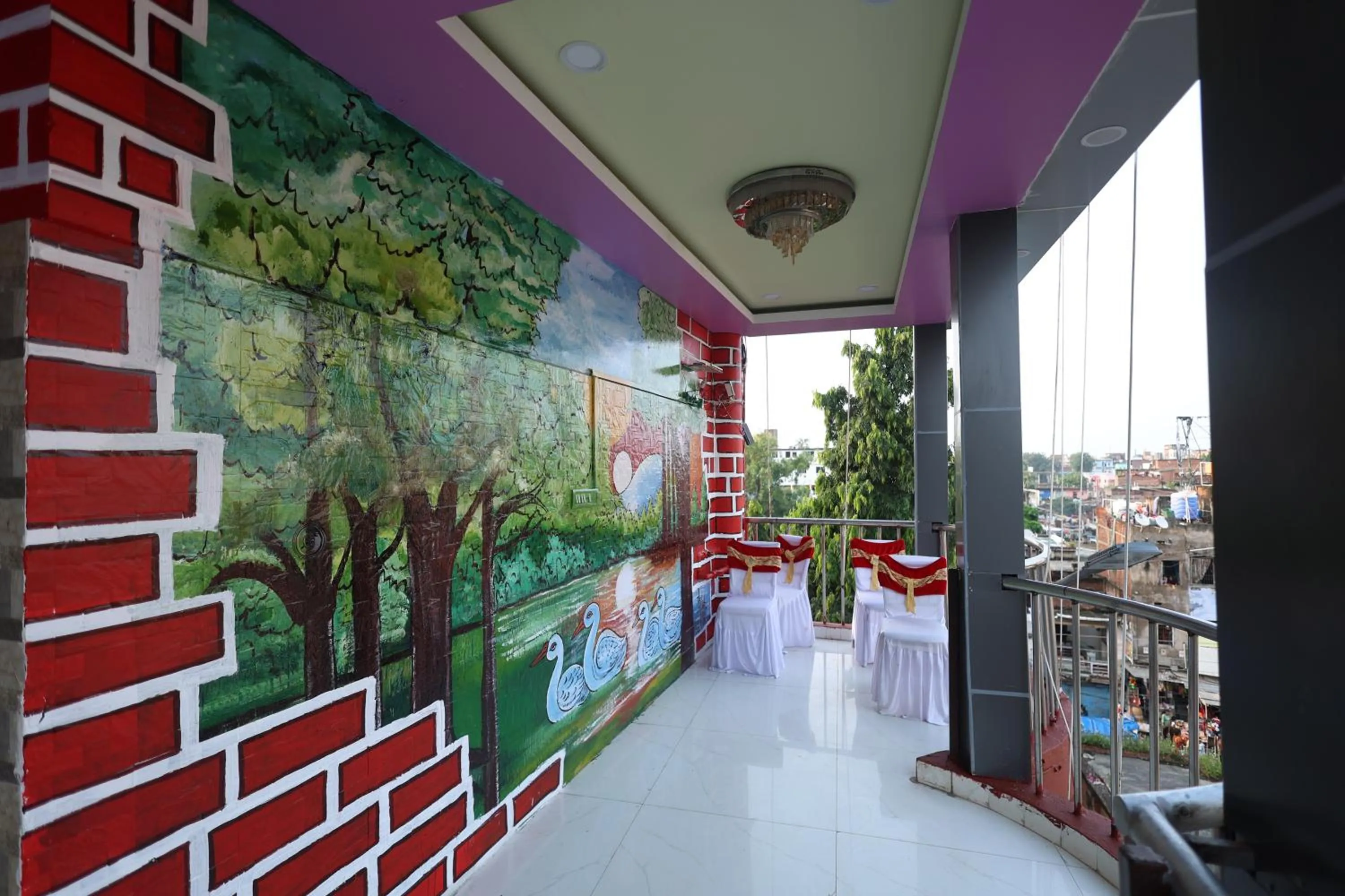 Lobby or reception in Hotel Anand LOK