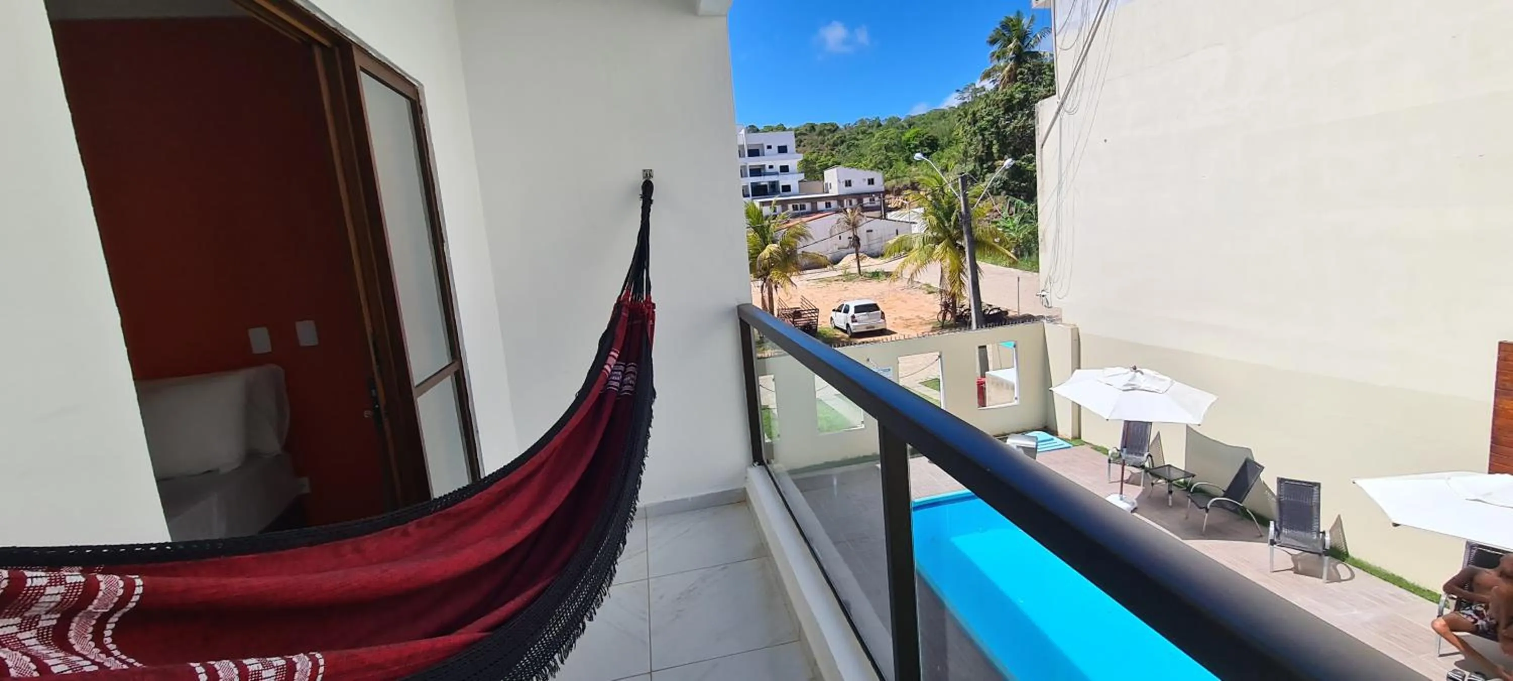Balcony/Terrace in Pousada Canto dos Corais