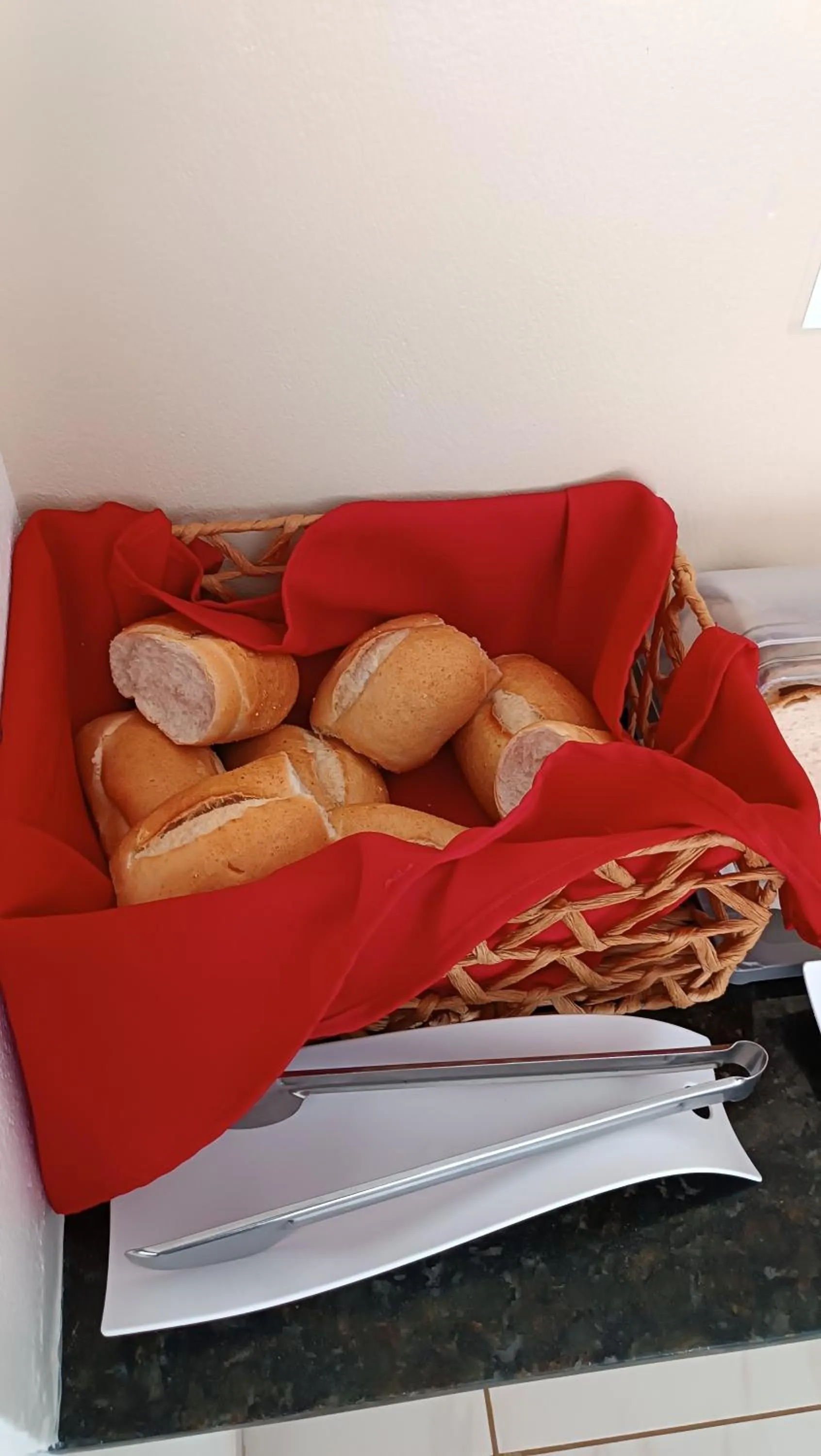 Buffet breakfast in Pousada Canto dos Corais