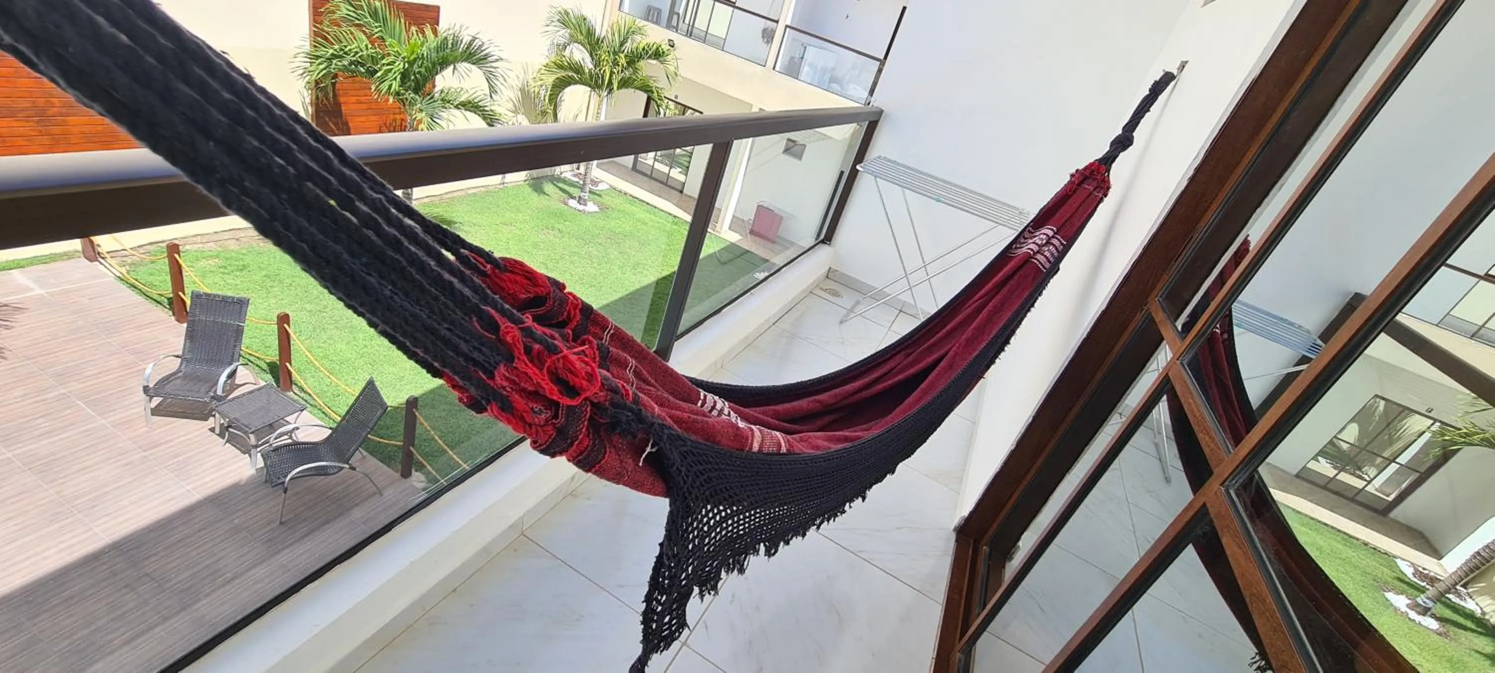 Balcony/Terrace in Pousada Canto dos Corais