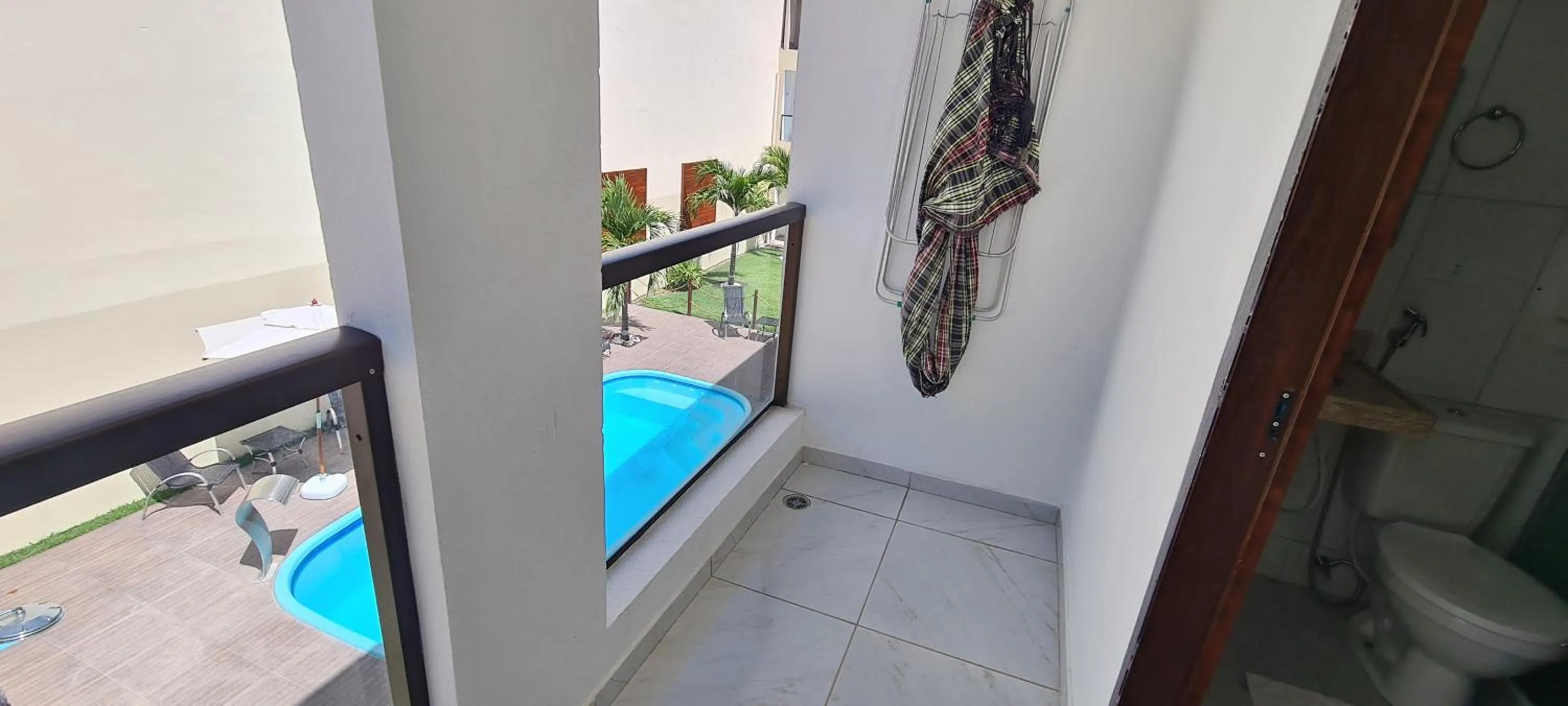 Pool view in Pousada Canto dos Corais