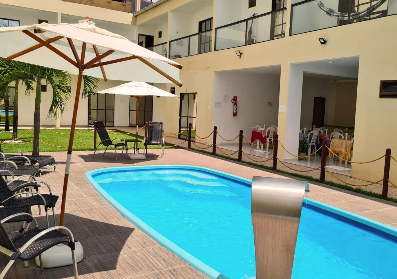 Swimming pool in Pousada Canto dos Corais