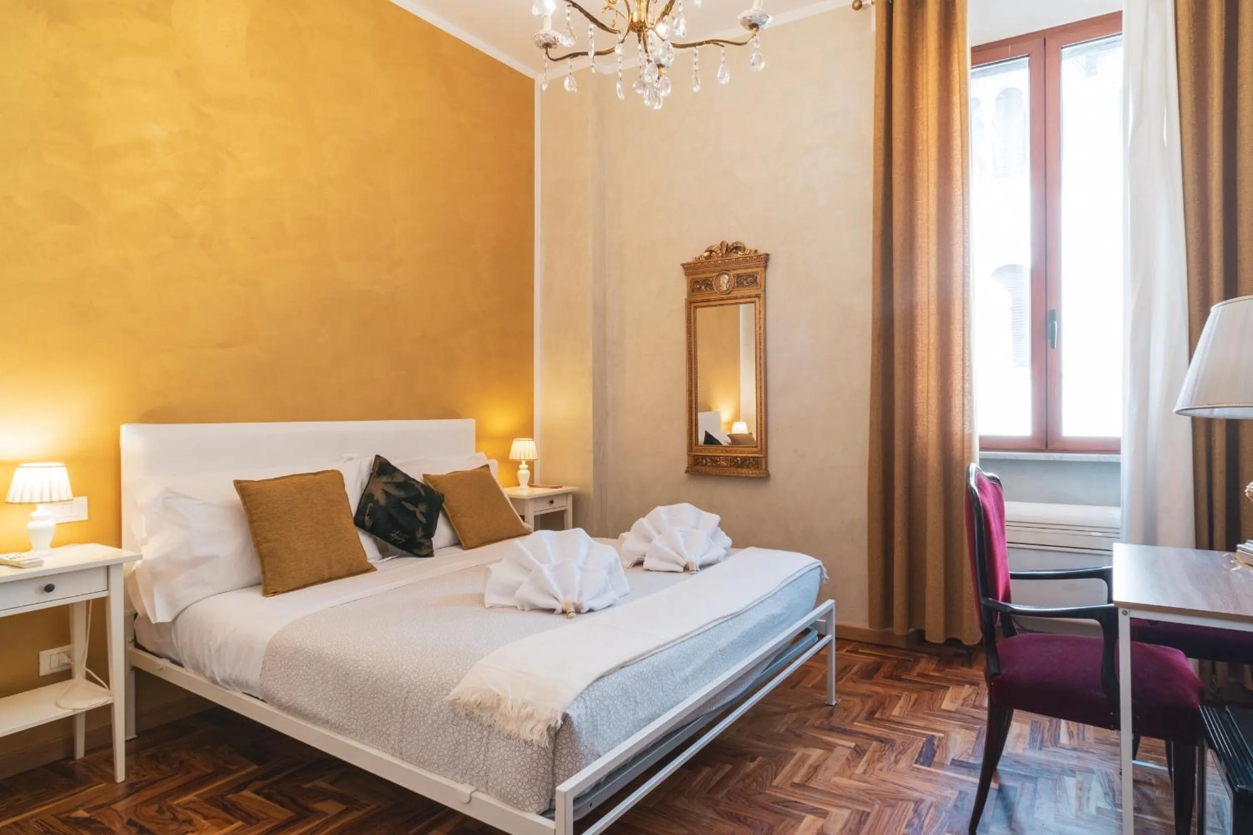 Bed in Golden Rooms Piazza di Spagna