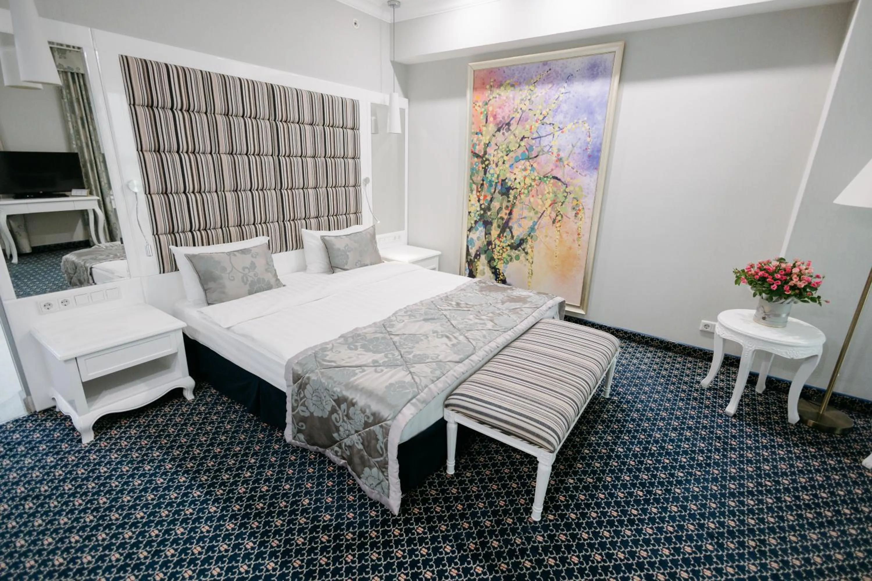 Photo of the whole room, Bed in Kazzhol Hotel Astana