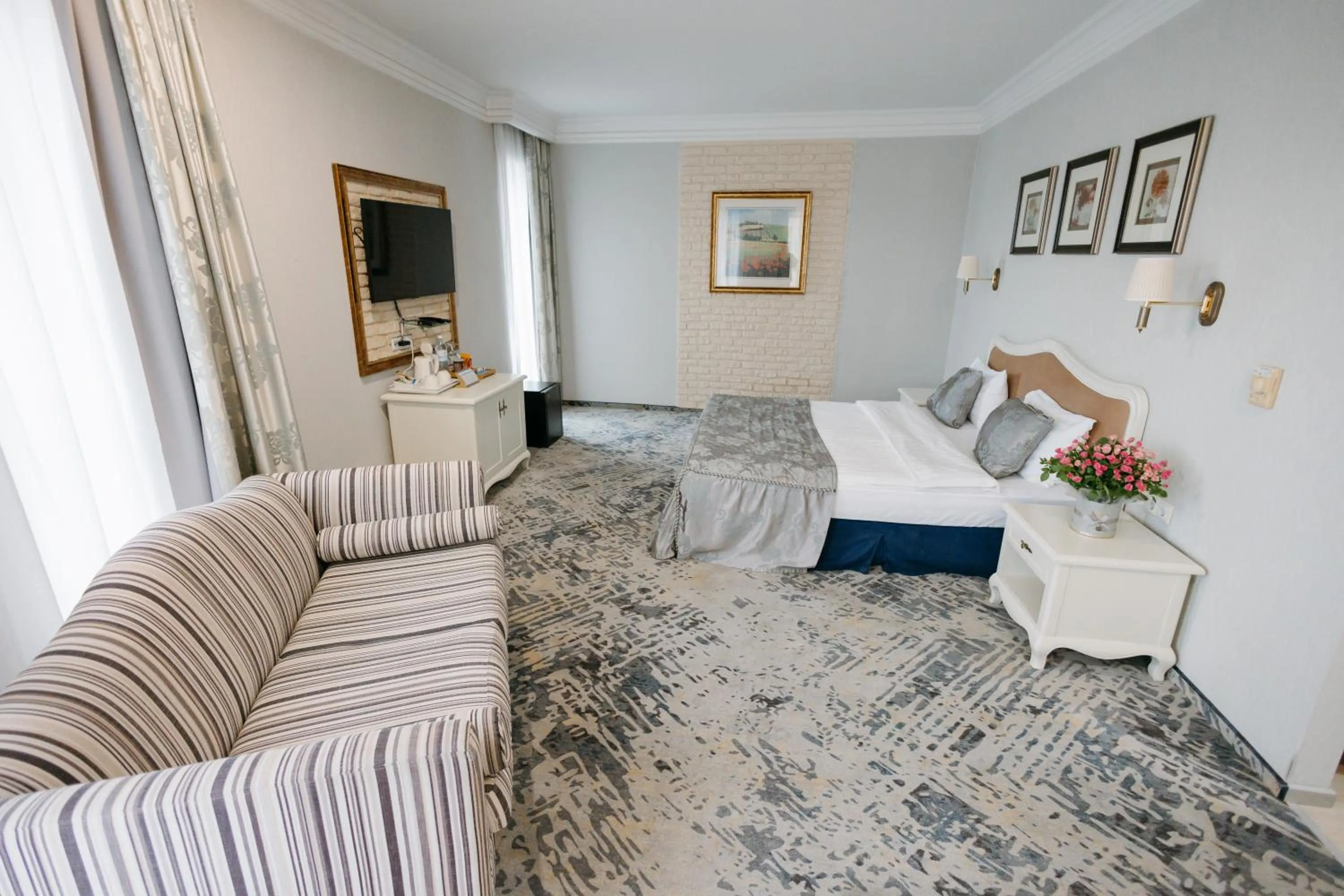 Photo of the whole room, Bed in Kazzhol Hotel Astana