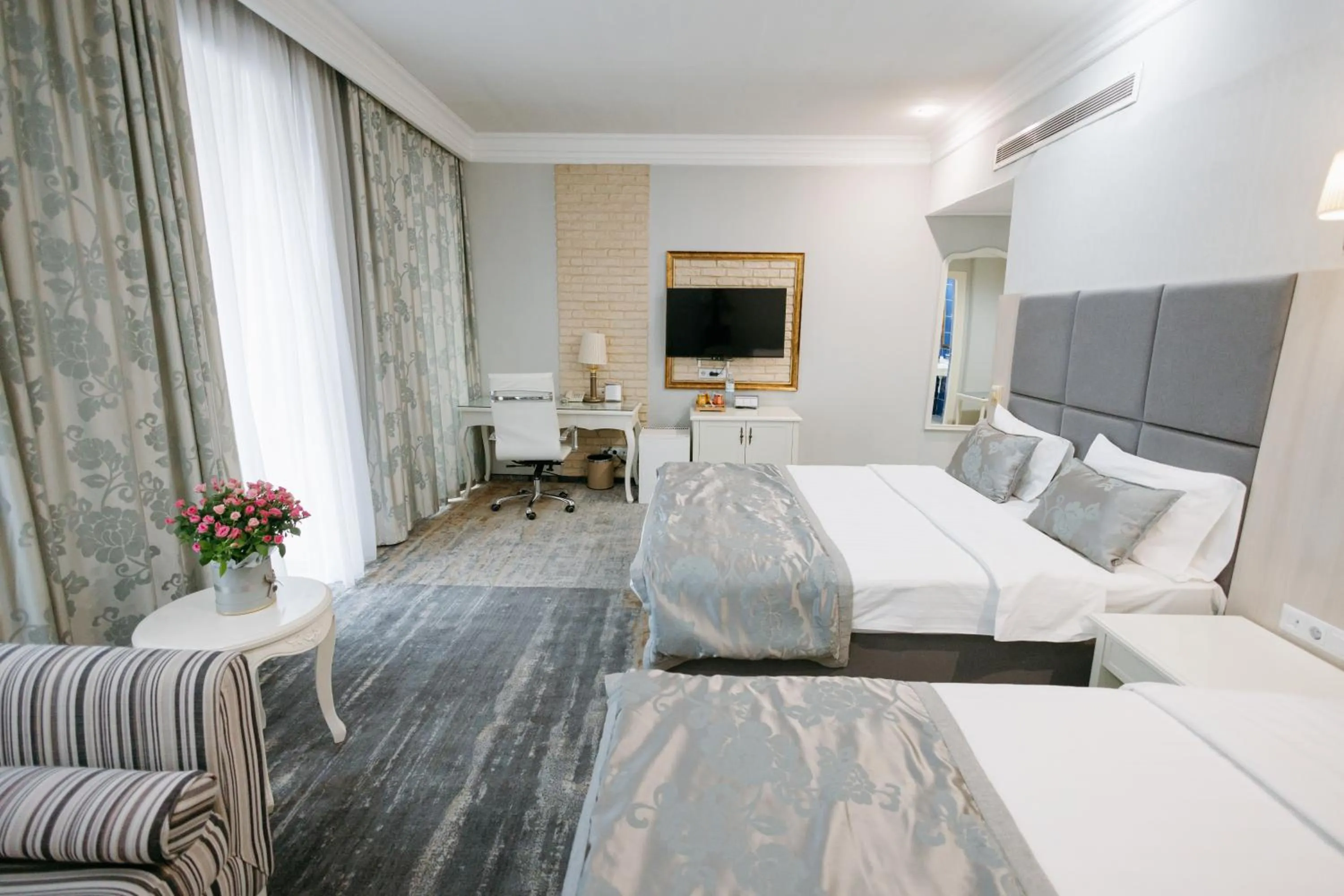 Photo of the whole room, Bed in Kazzhol Hotel Astana