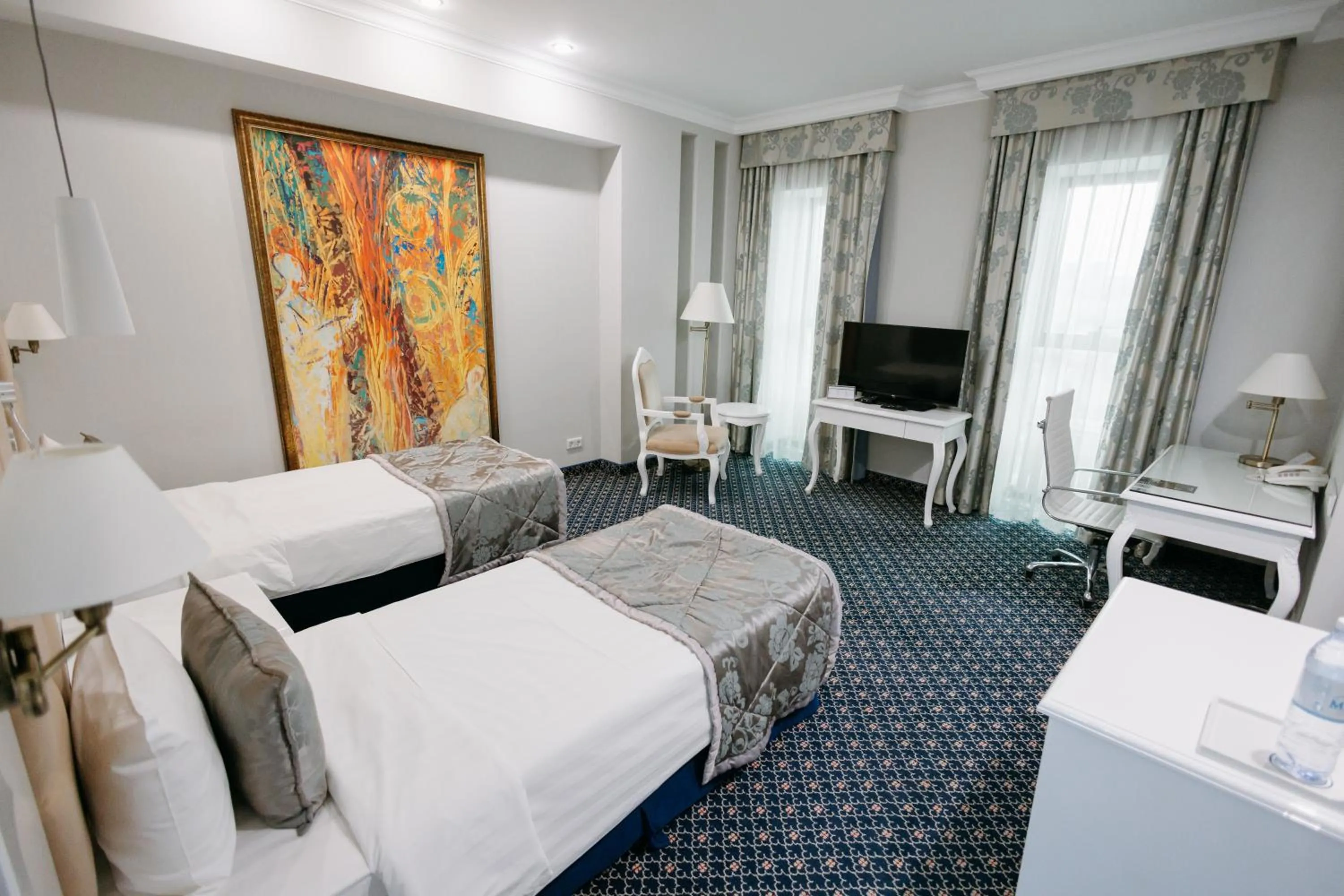 Photo of the whole room, Bed in Kazzhol Hotel Astana