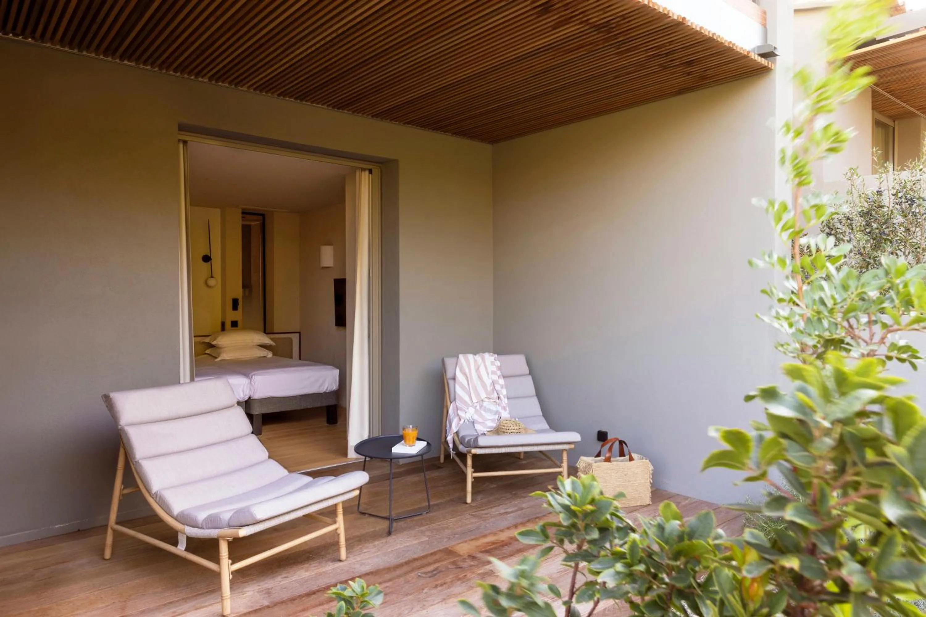 Patio in Domaine Santa Giulia Palace