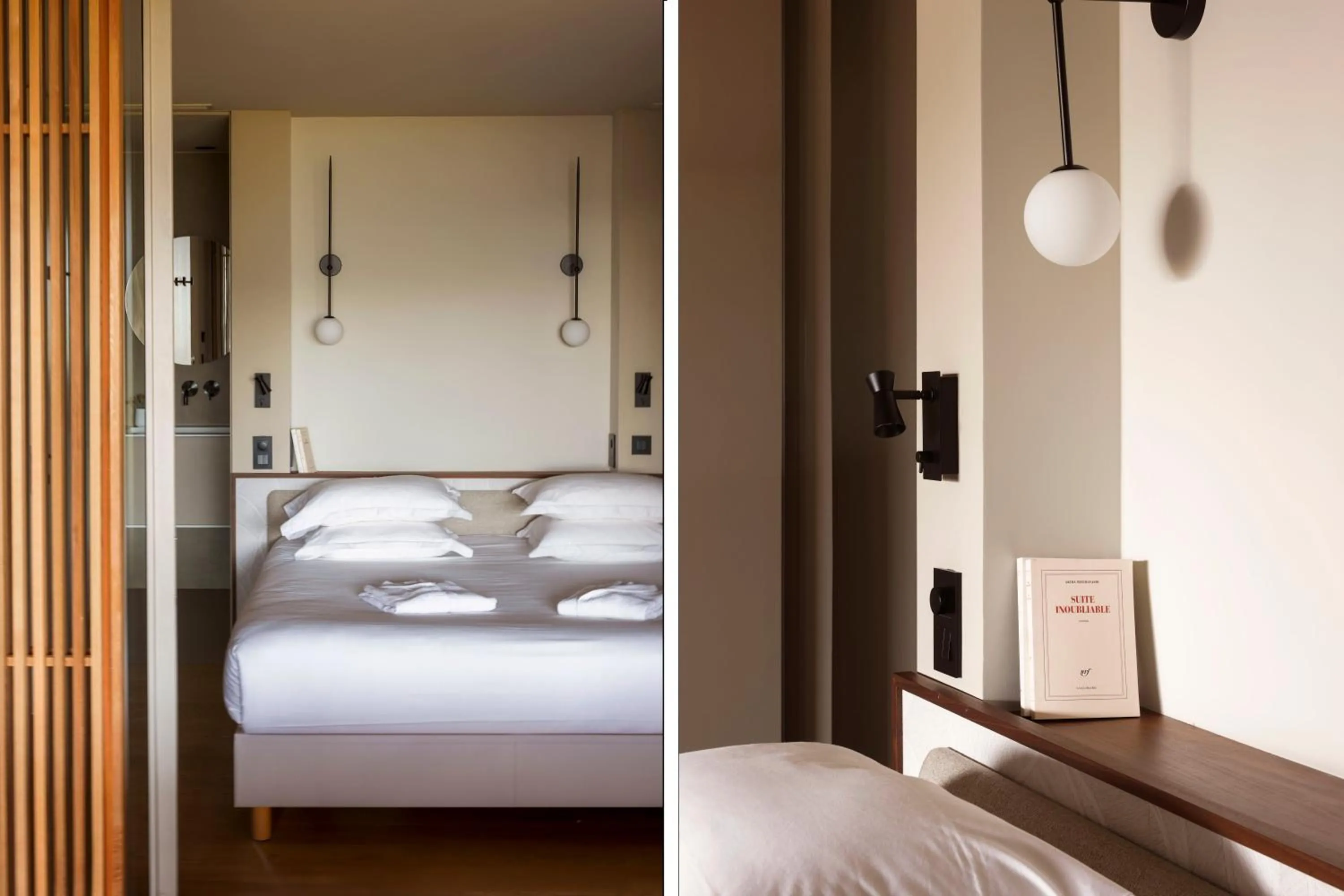 Bed in Domaine Santa Giulia Palace