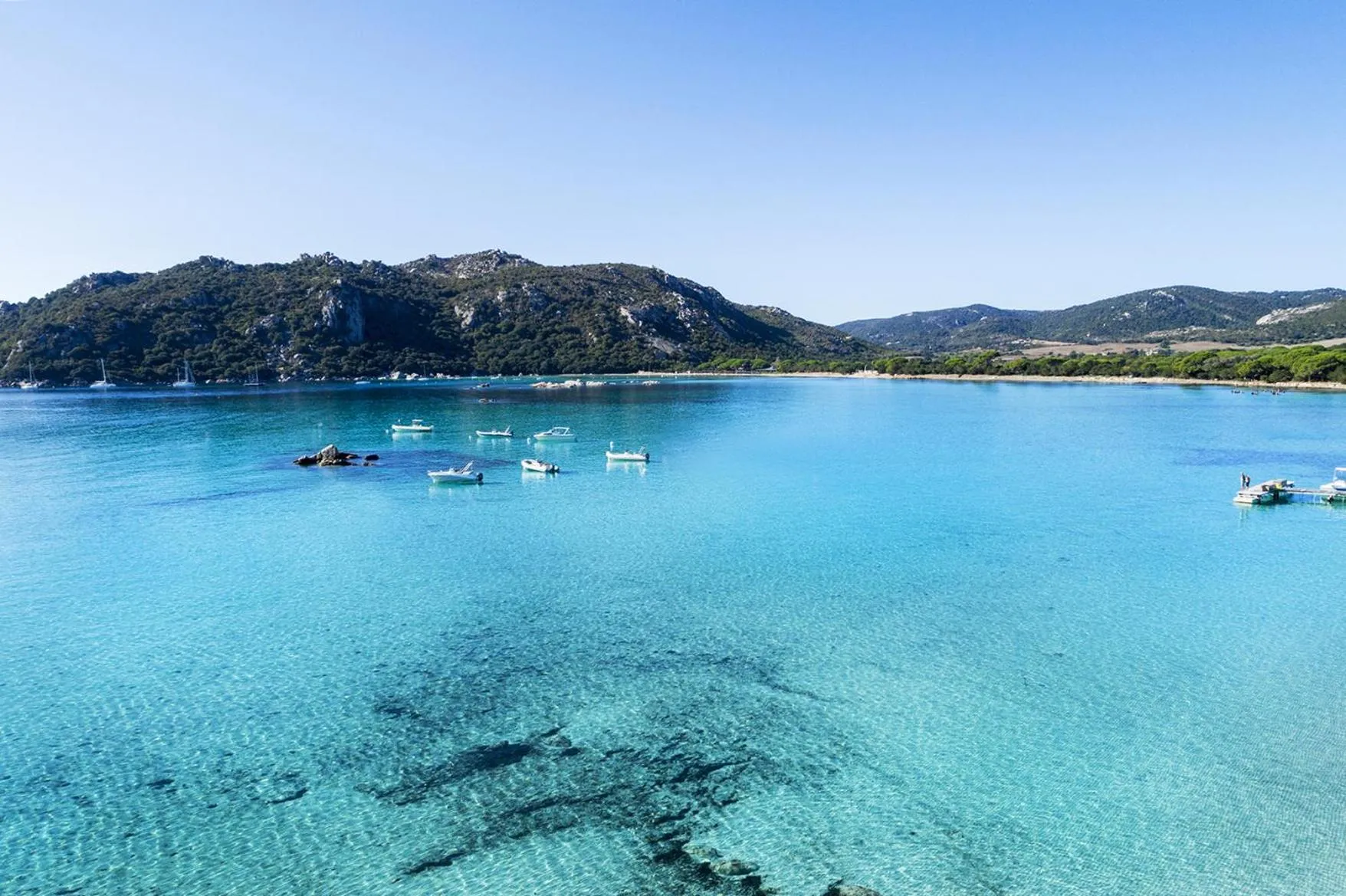 Natural landscape in Domaine Santa Giulia Palace