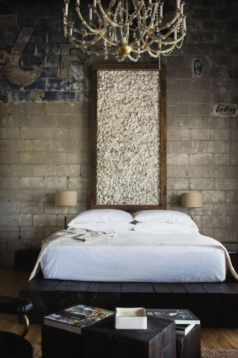 Bed in GunRunner Boutique Hotel