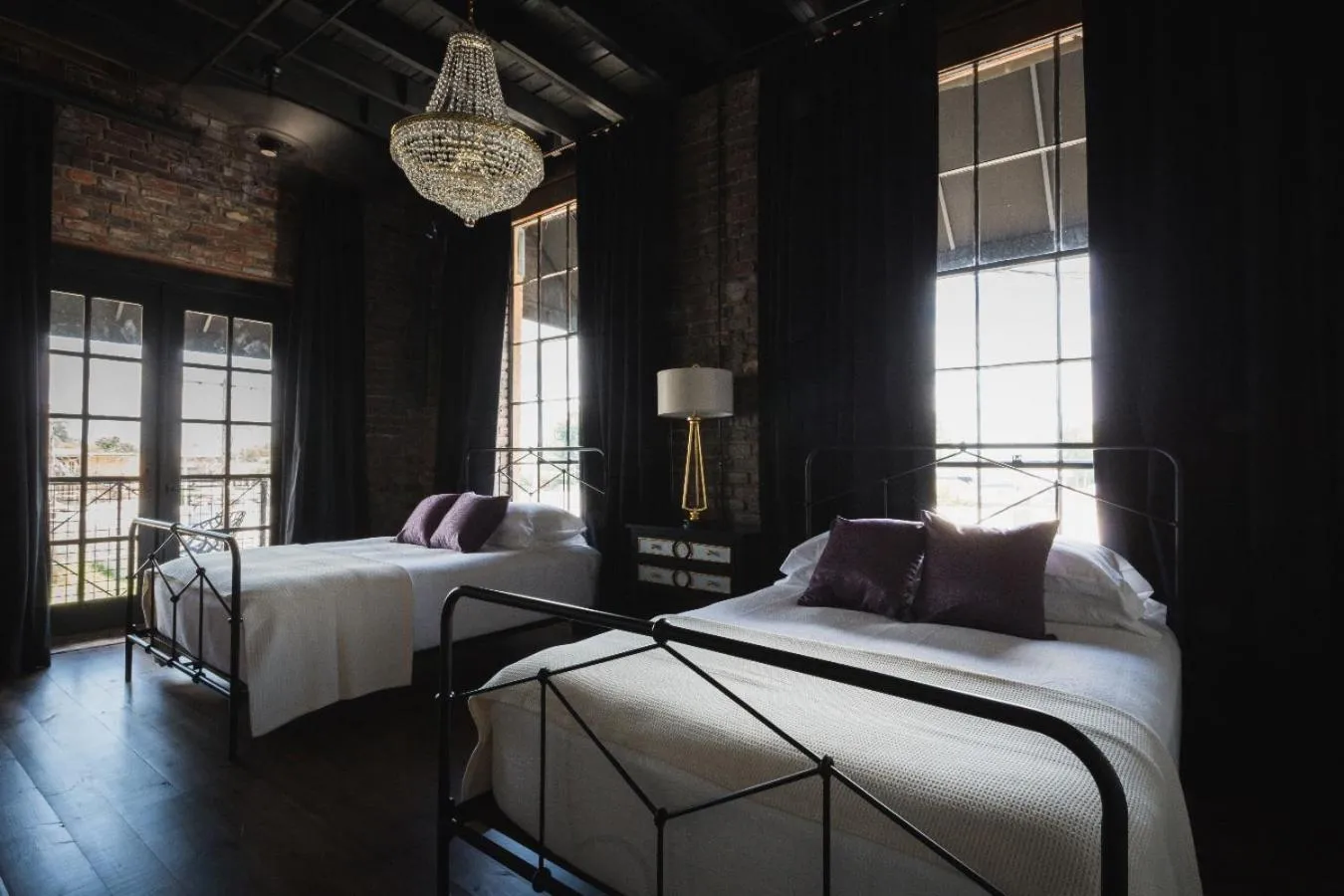 Bed in GunRunner Boutique Hotel