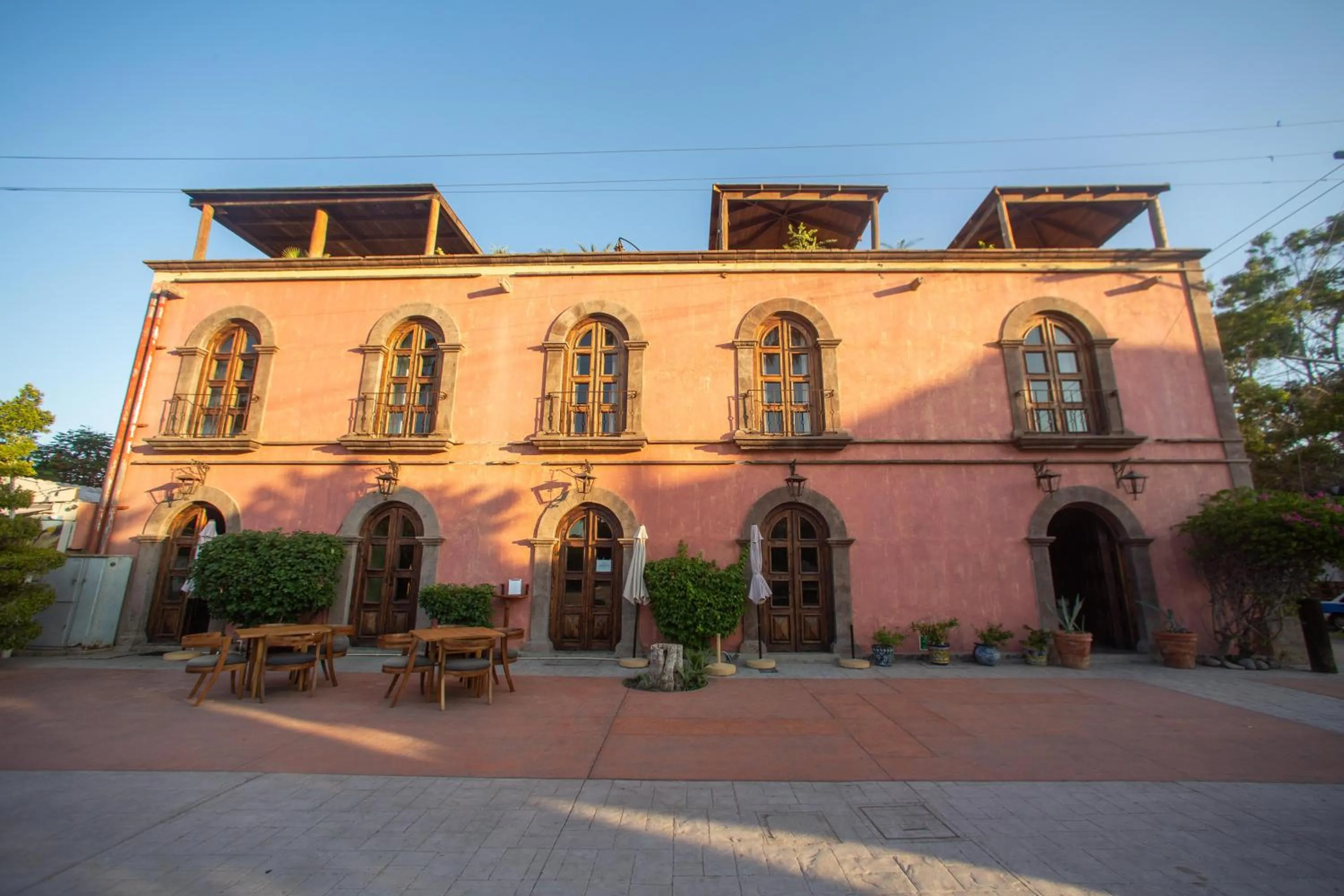 Balcony/Terrace in Hotel Boutique Posada De Las Flores Loreto