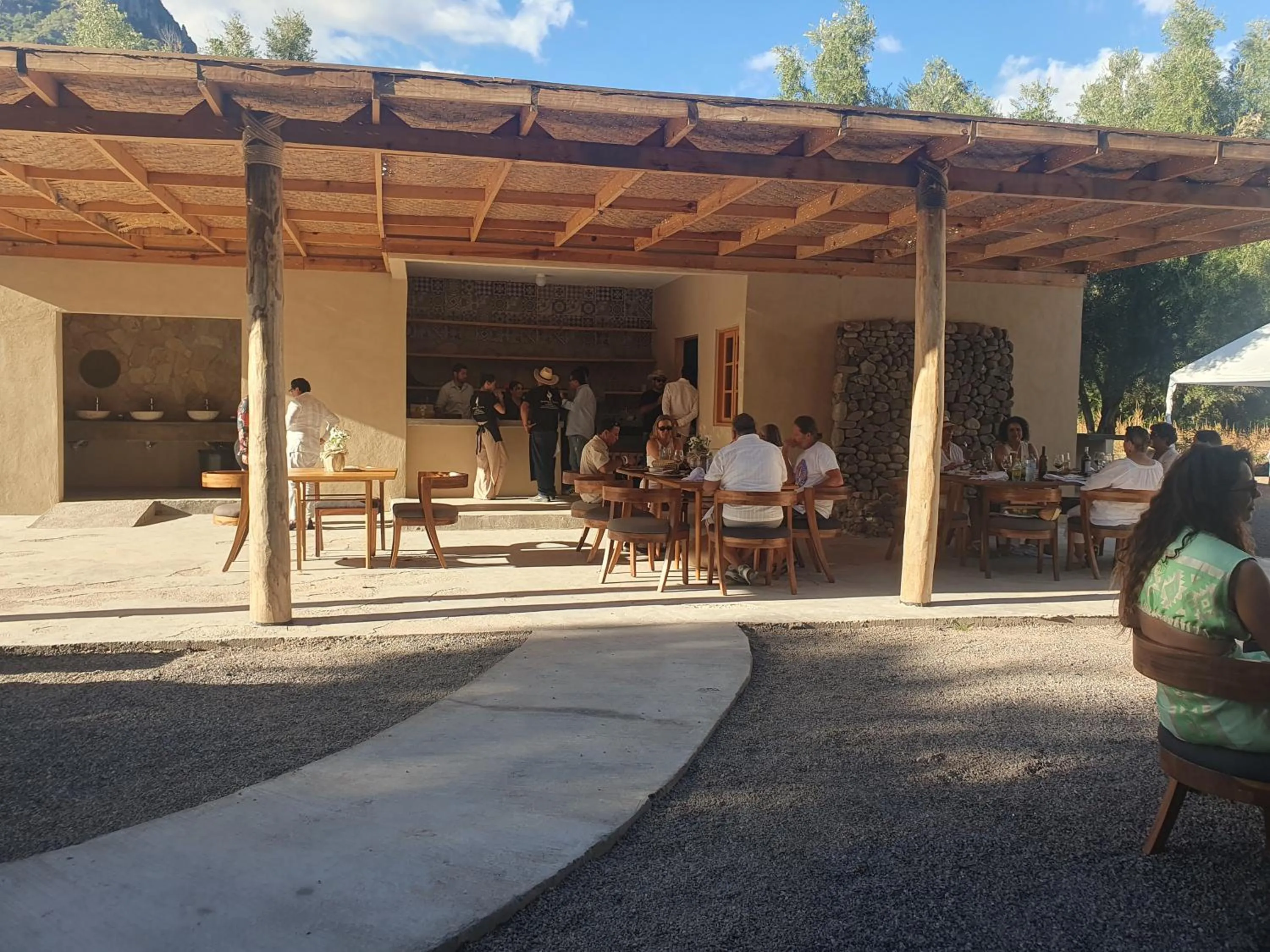 Restaurant/places to eat in Hotel Boutique Posada De Las Flores Loreto