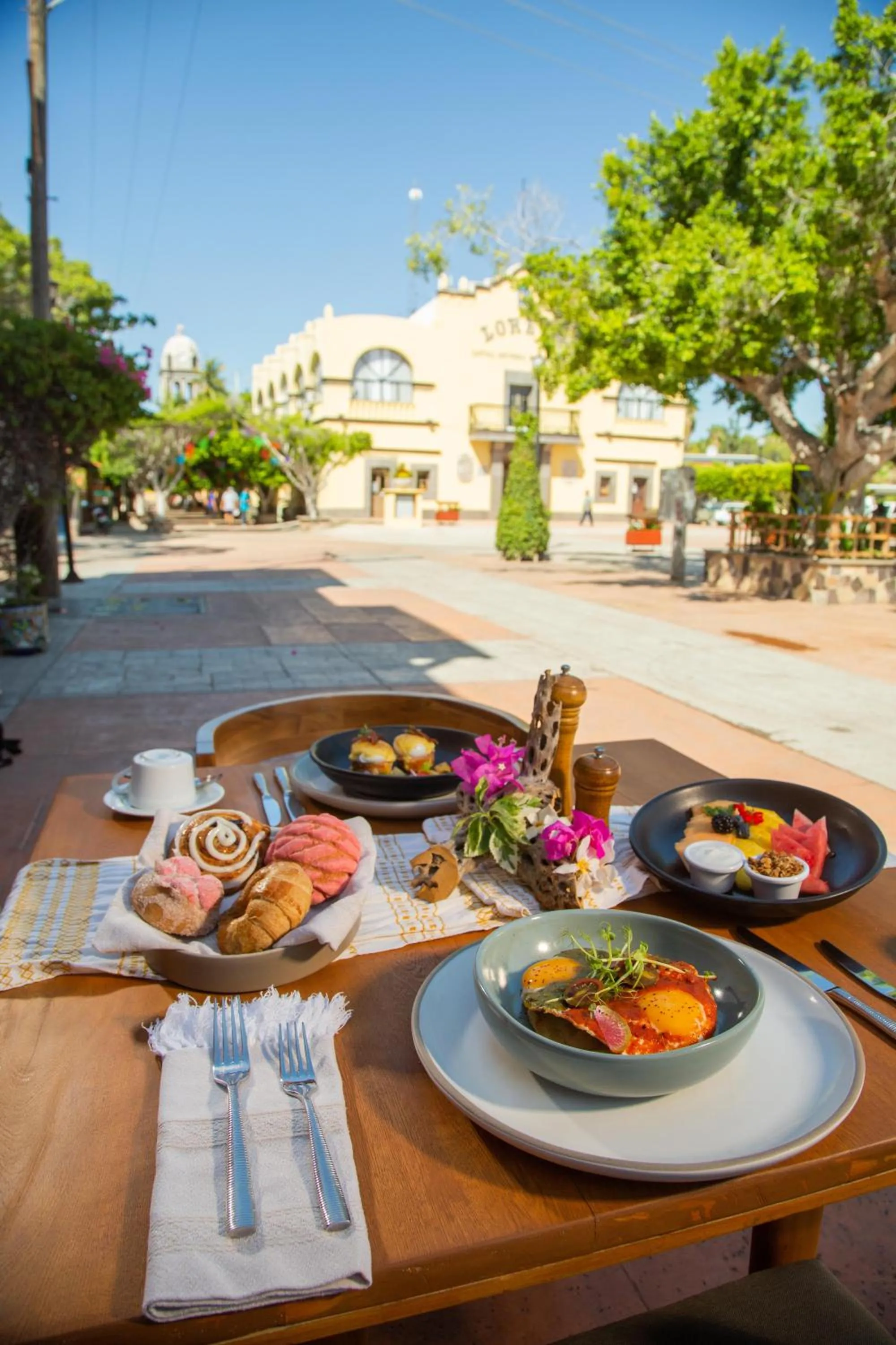 Food in Hotel Boutique Posada De Las Flores Loreto
