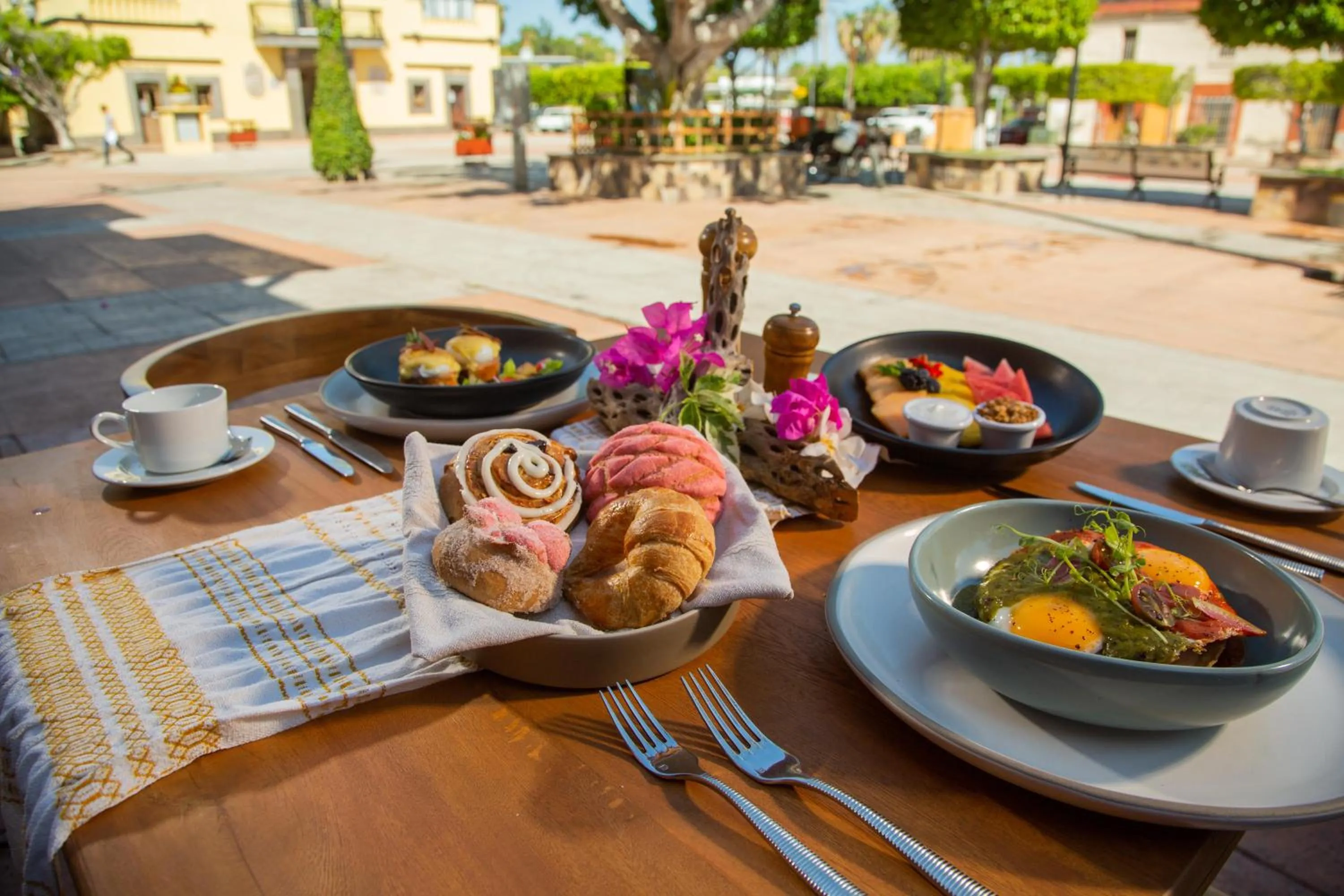 Food in Hotel Boutique Posada De Las Flores Loreto