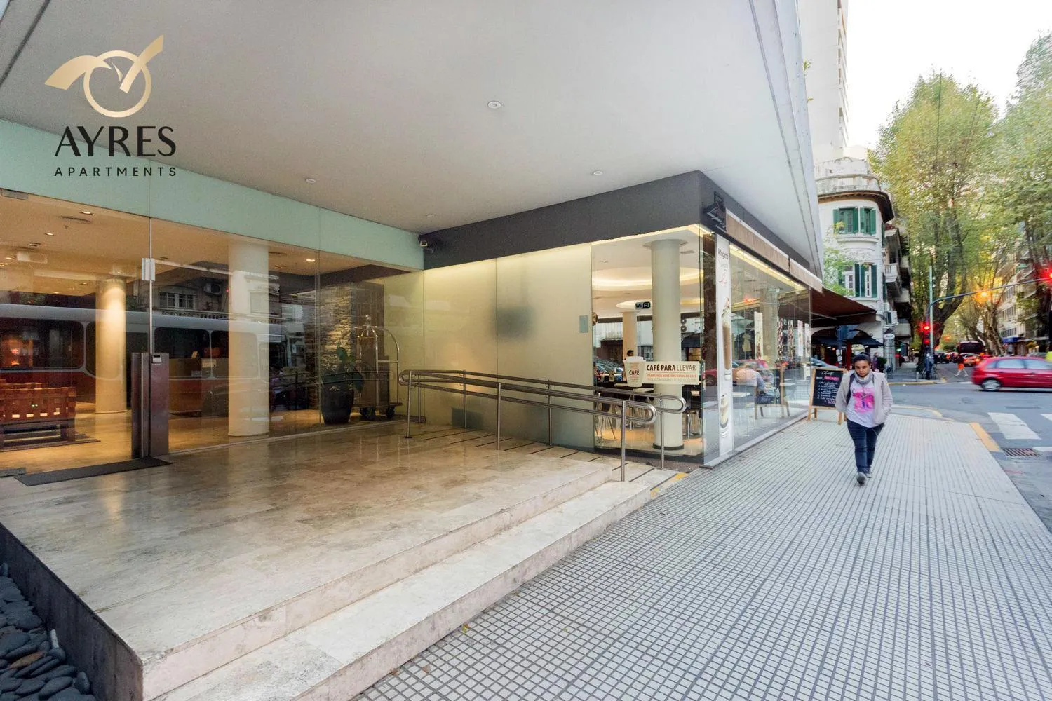 Facade/entrance in Ayres Apartments Palermo