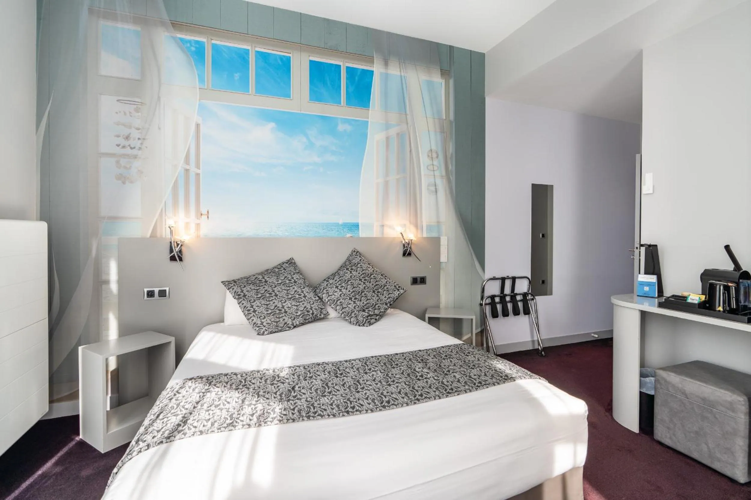 Bedroom, Bed in Hotel des Ducs