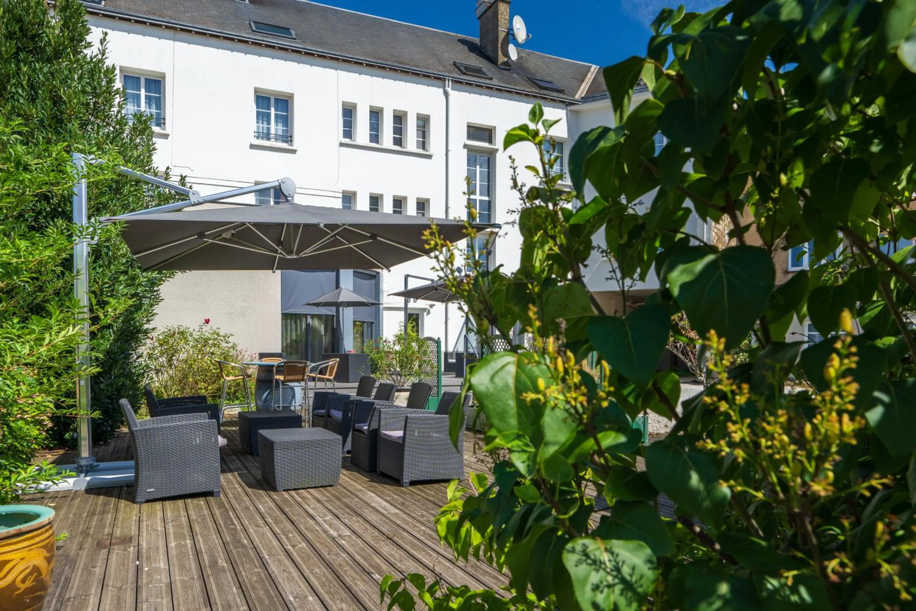 Patio in Hotel des Ducs