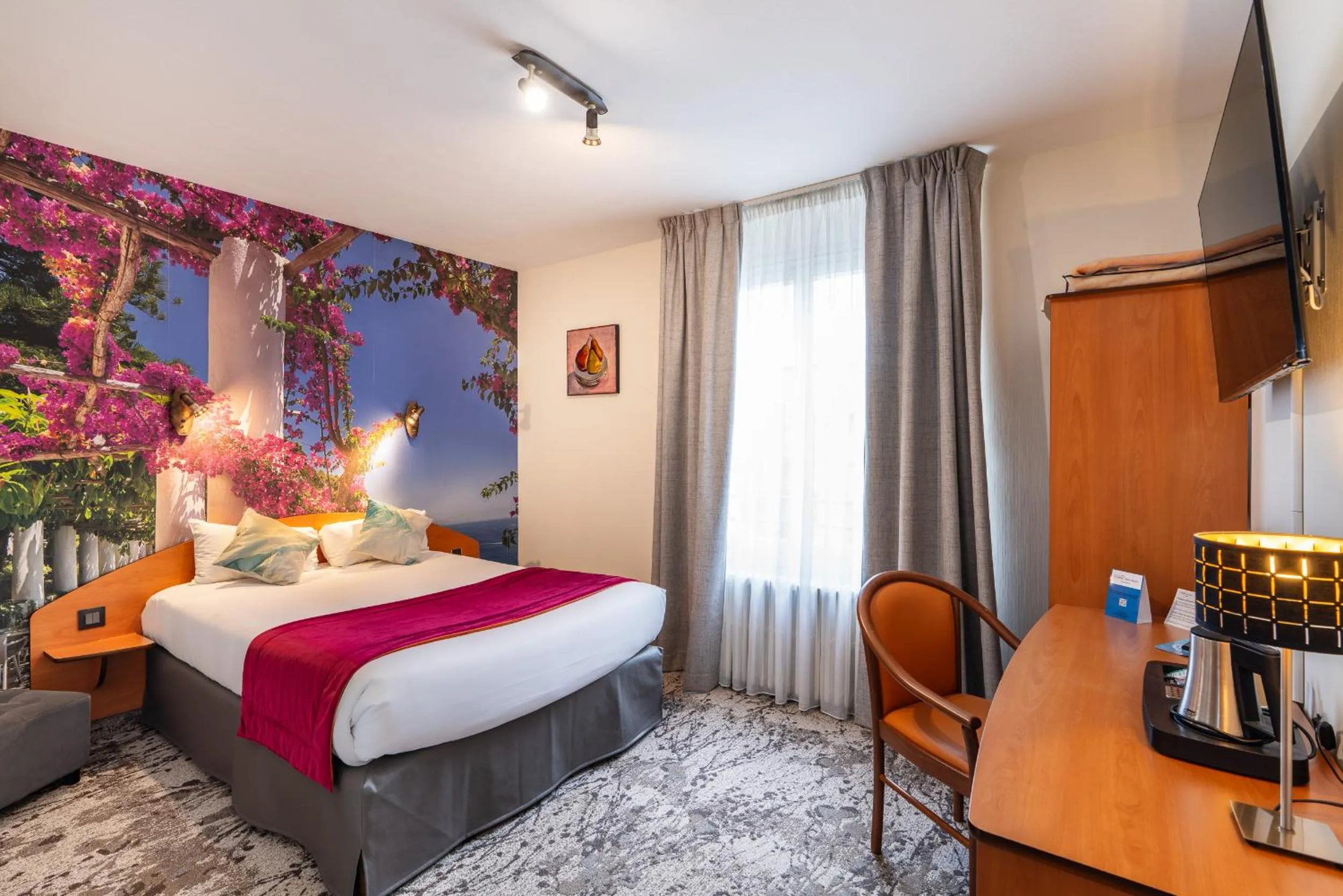 Bedroom, Bed in Hotel des Ducs