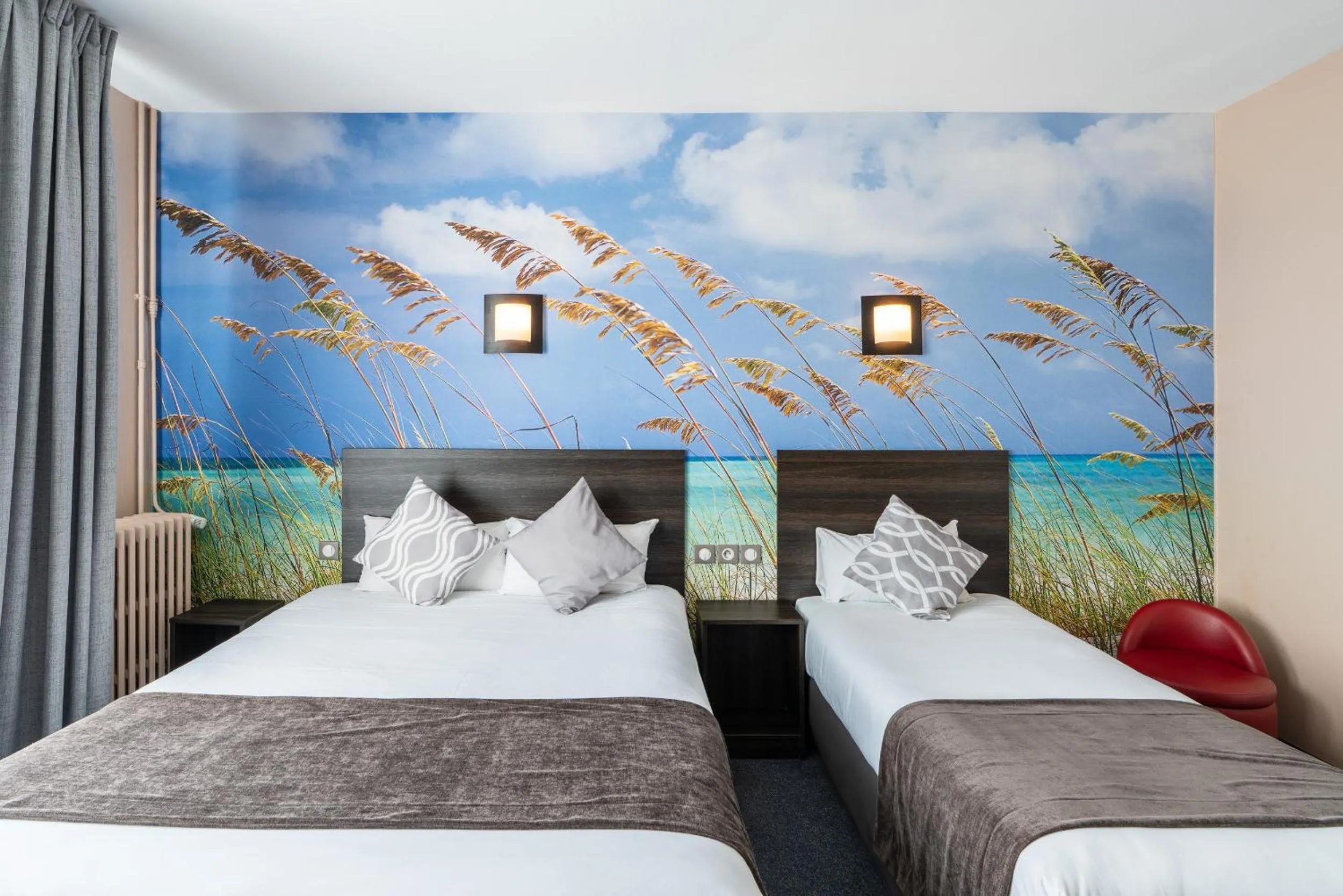 Bedroom, Bed in Hotel des Ducs