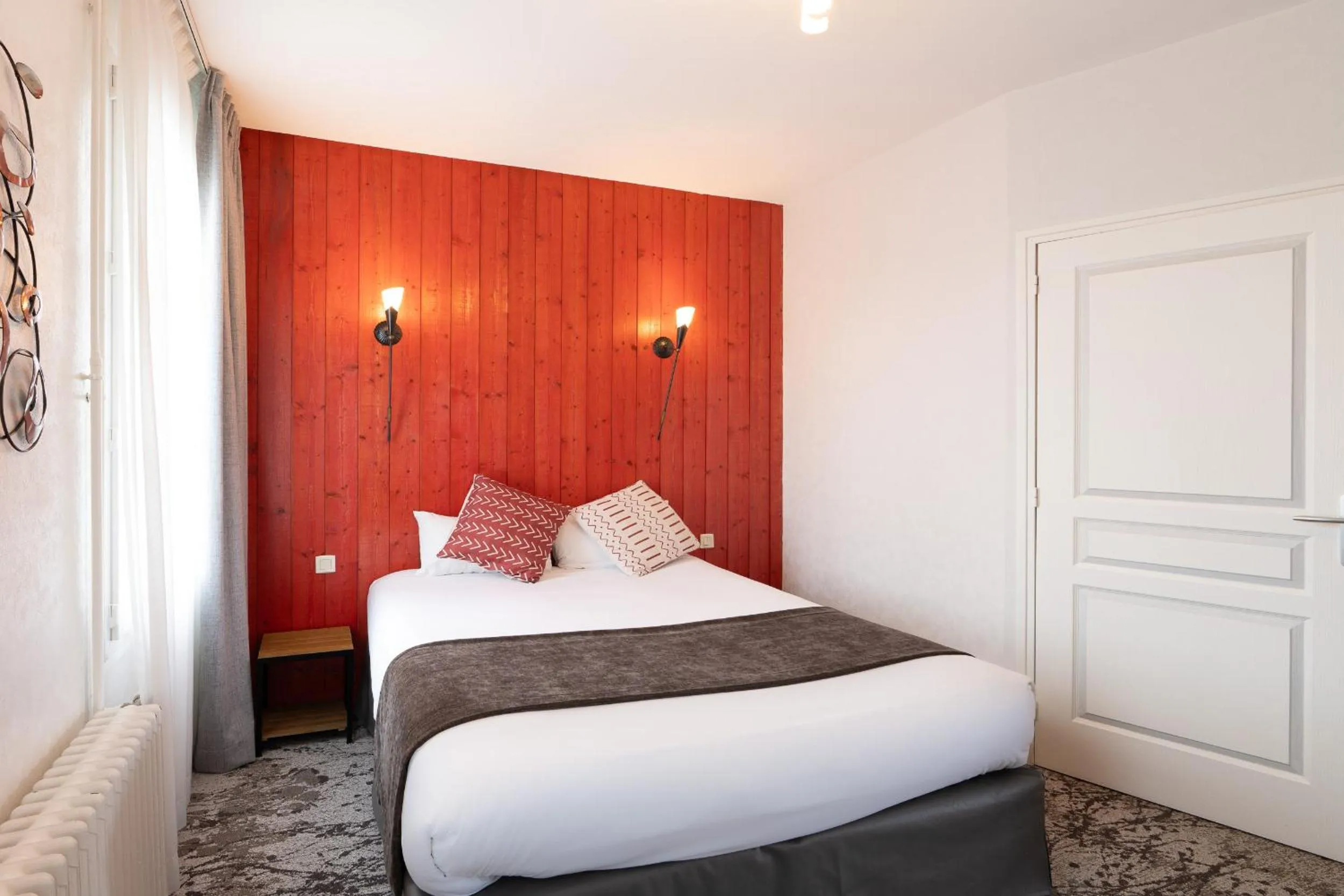 Bedroom, Bed in Hotel des Ducs