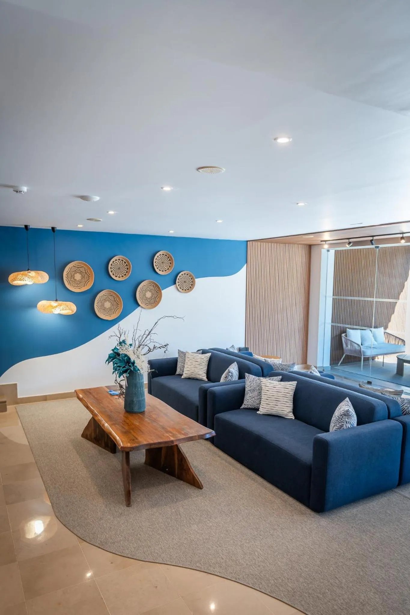 Lobby or reception in Carvi Beach Hotel