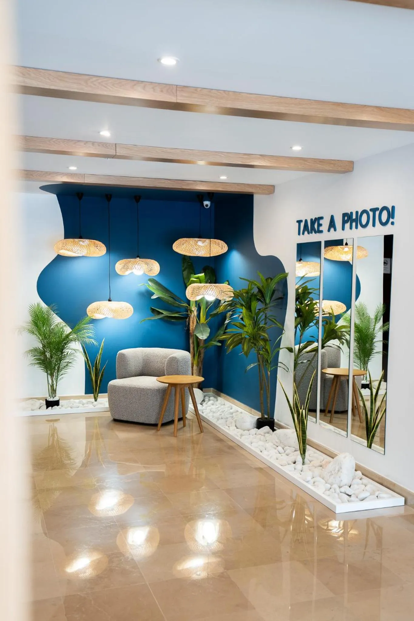 Lobby or reception in Carvi Beach Hotel